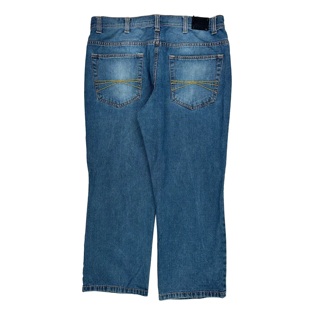 Buy Unbranded Jeans - 38W 30L Blue Denim Refurbished - $53.59 Unbranded Jeans - 38W 30L Blue Denim Refurbished - Thrifted (note: this is a term often used to describe second- refurbished available on Cerqular