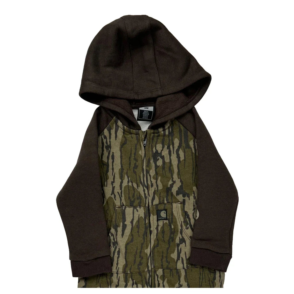 Age 18 Months Carhartt Camo Overalls - 2XS Brown Cotton Refurbished - Thrifted (note: this is a term often used to describe second- refurbished available on Cerqular