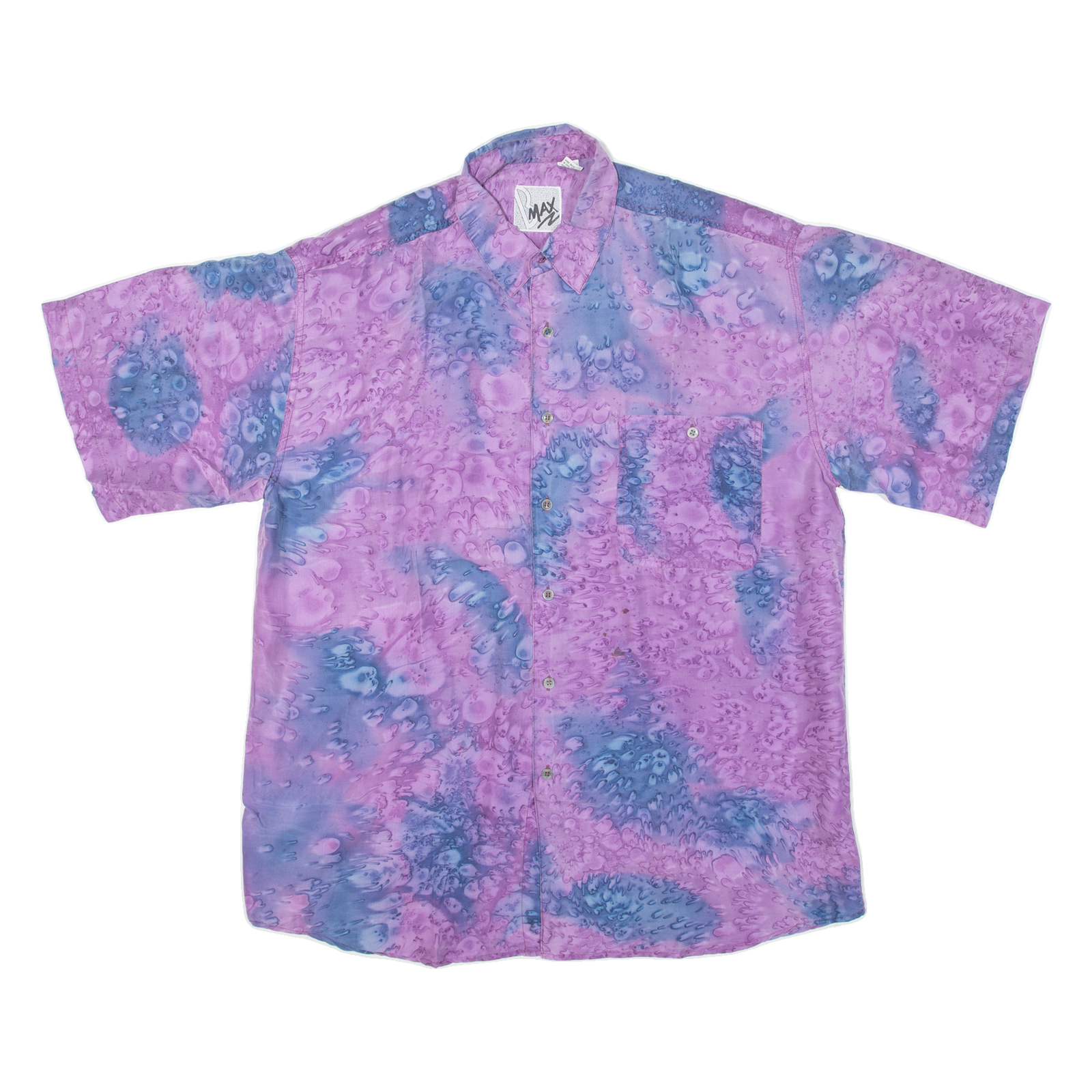 B MAX Mens Shirt Purple XL Refurbished - N/A refurbished available on Cerqular