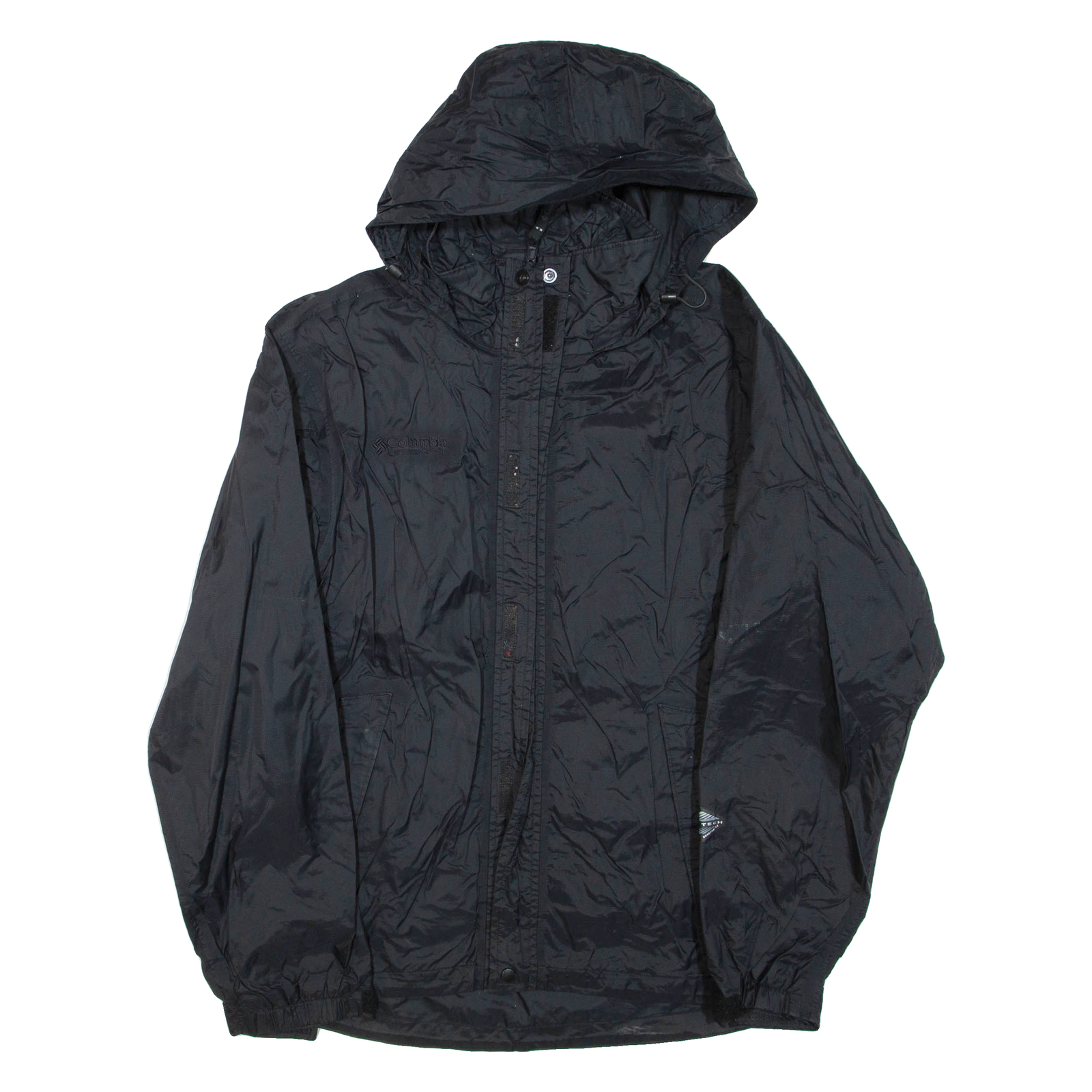COLUMBIA Mens Jacket Black Hooded S Refurbished - N/A refurbished available on Cerqular