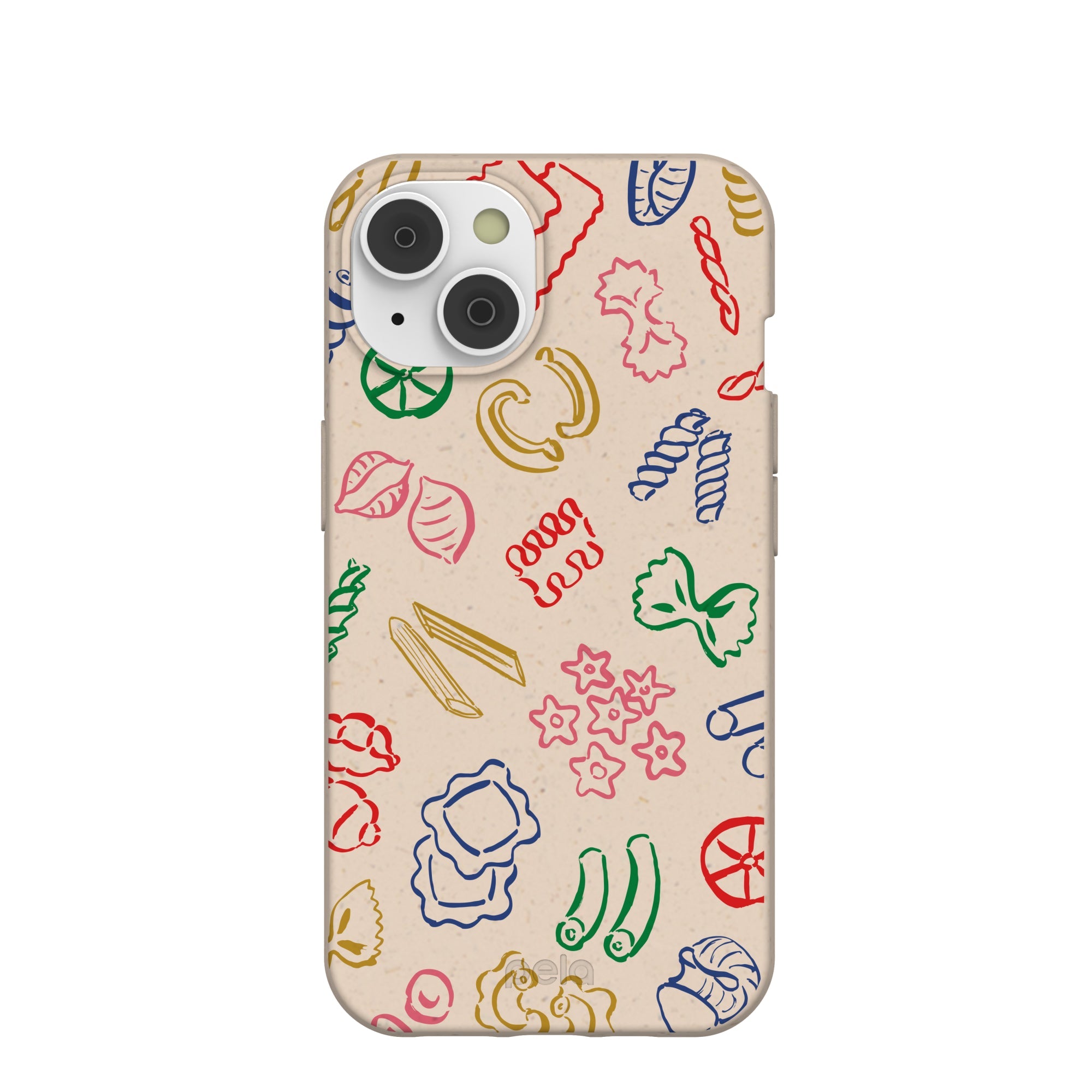 Seashell Carbs iPhone 14/16e Case Refurbished - Pela Case refurbished available on Cerqular