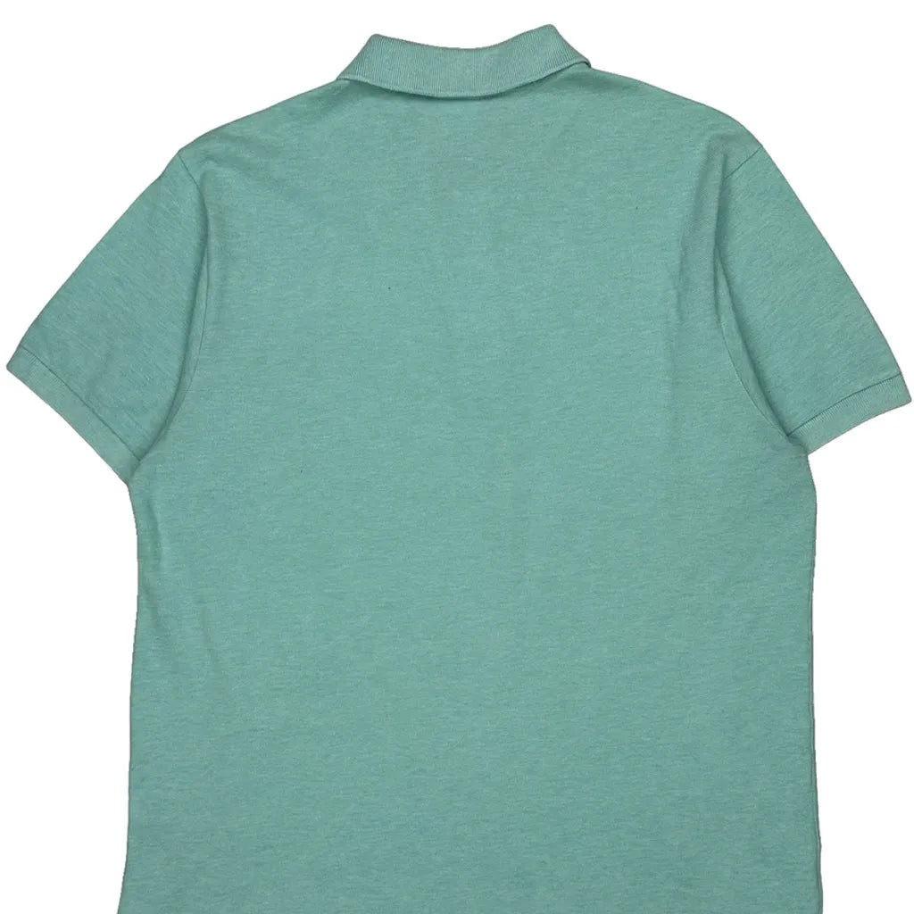 Lacoste Polo Shirt - XL Green Cotton Refurbished - Thrifted (note: this is a term often used to describe second- refurbished available on Cerqular