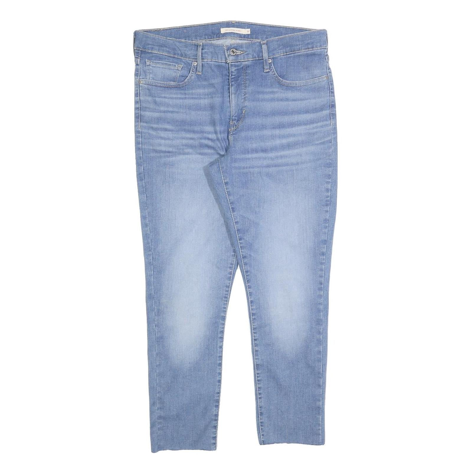 LEVI'S 311 Womens Slim Blue Denim Light Wash Jeans W32 L26 Classic Cotton Zip Refurbished - N/A refurbished available on Cerqular