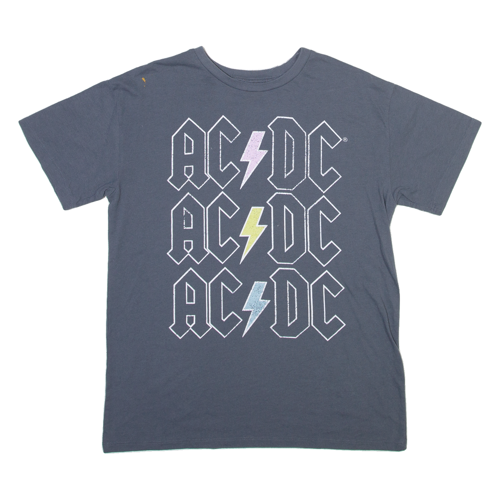 AC DC Womens Band T-Shirt Grey M Refurbished - N/A refurbished available on Cerqular