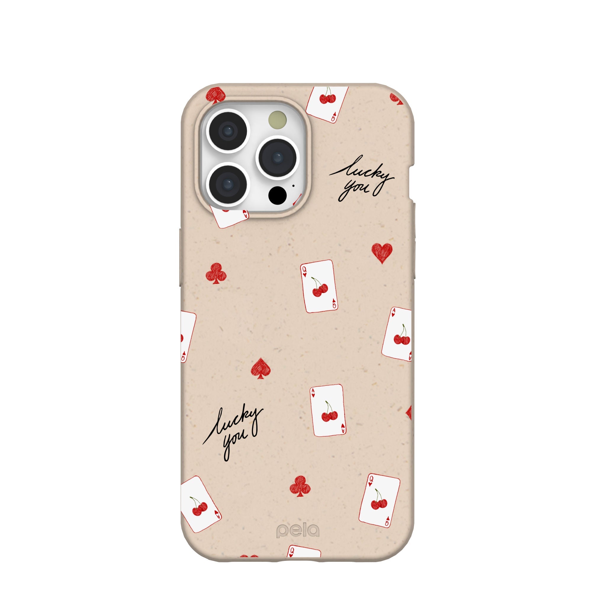 Seashell Lucky You iPhone 15 Pro Max Case Refurbished - Pela Case refurbished available on Cerqular