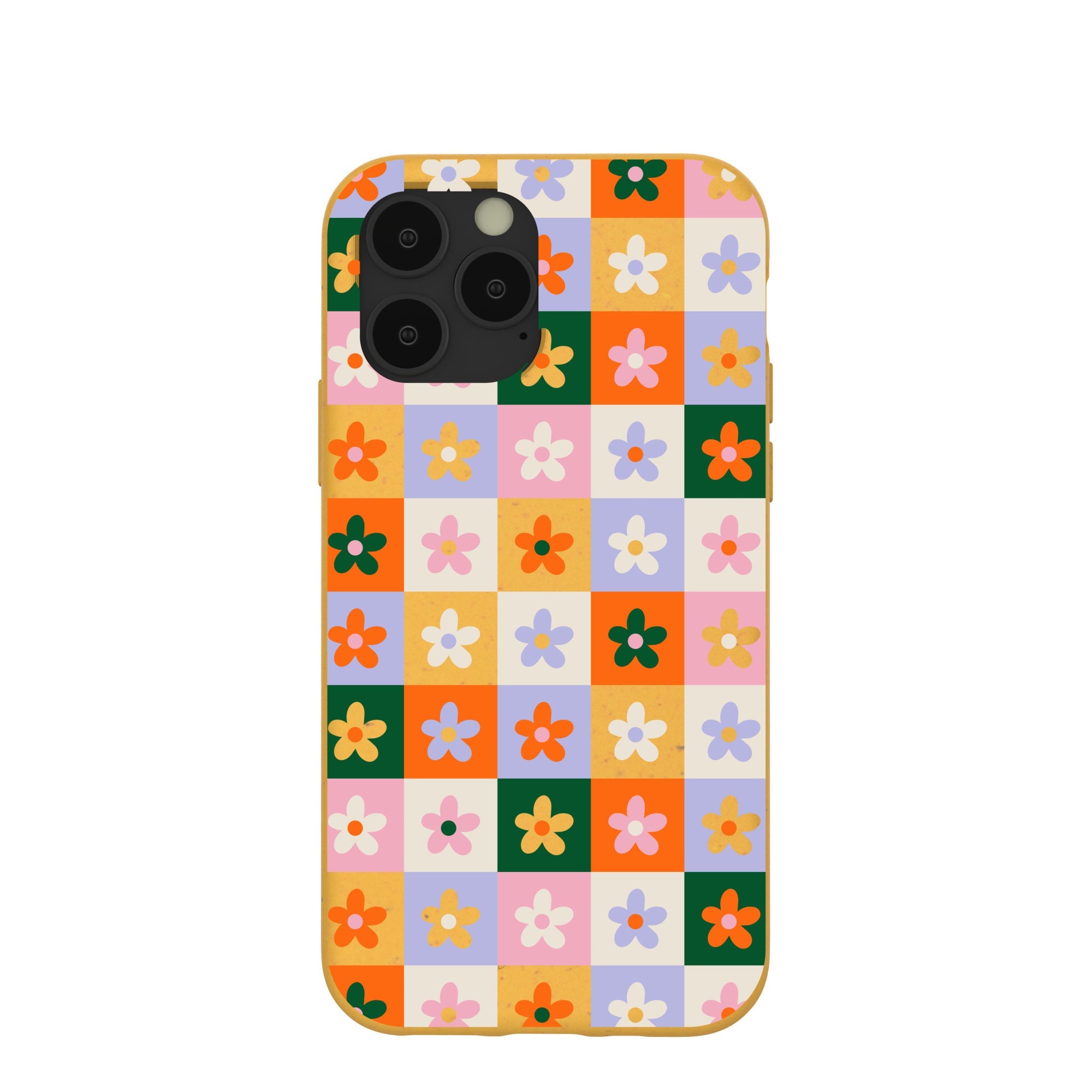 Honey Flower Tiles iPhone 11 Pro Case Refurbished - Pela Case refurbished available on Cerqular