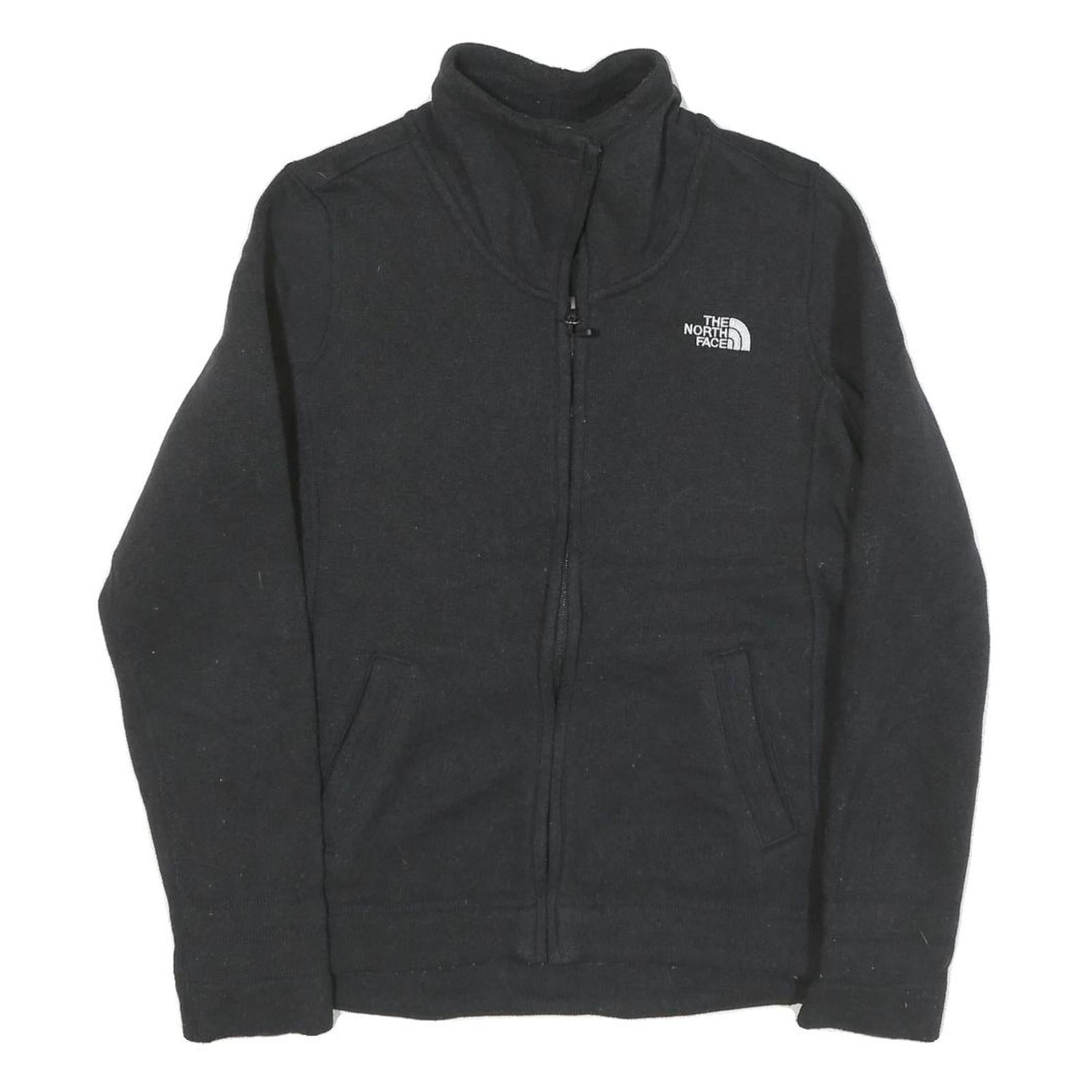 THE NORTH FACE Womens Black Classic Jacket M Polyester Blend Zip Outdoor Casual Refurbished - N/A refurbished available on Cerqular