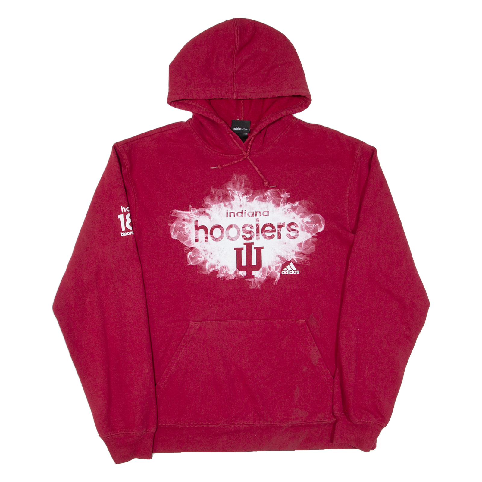 ADIDAS Indiana Hoosiers Mens Red Hoodie USA M Refurbished - N/A refurbished available on Cerqular
