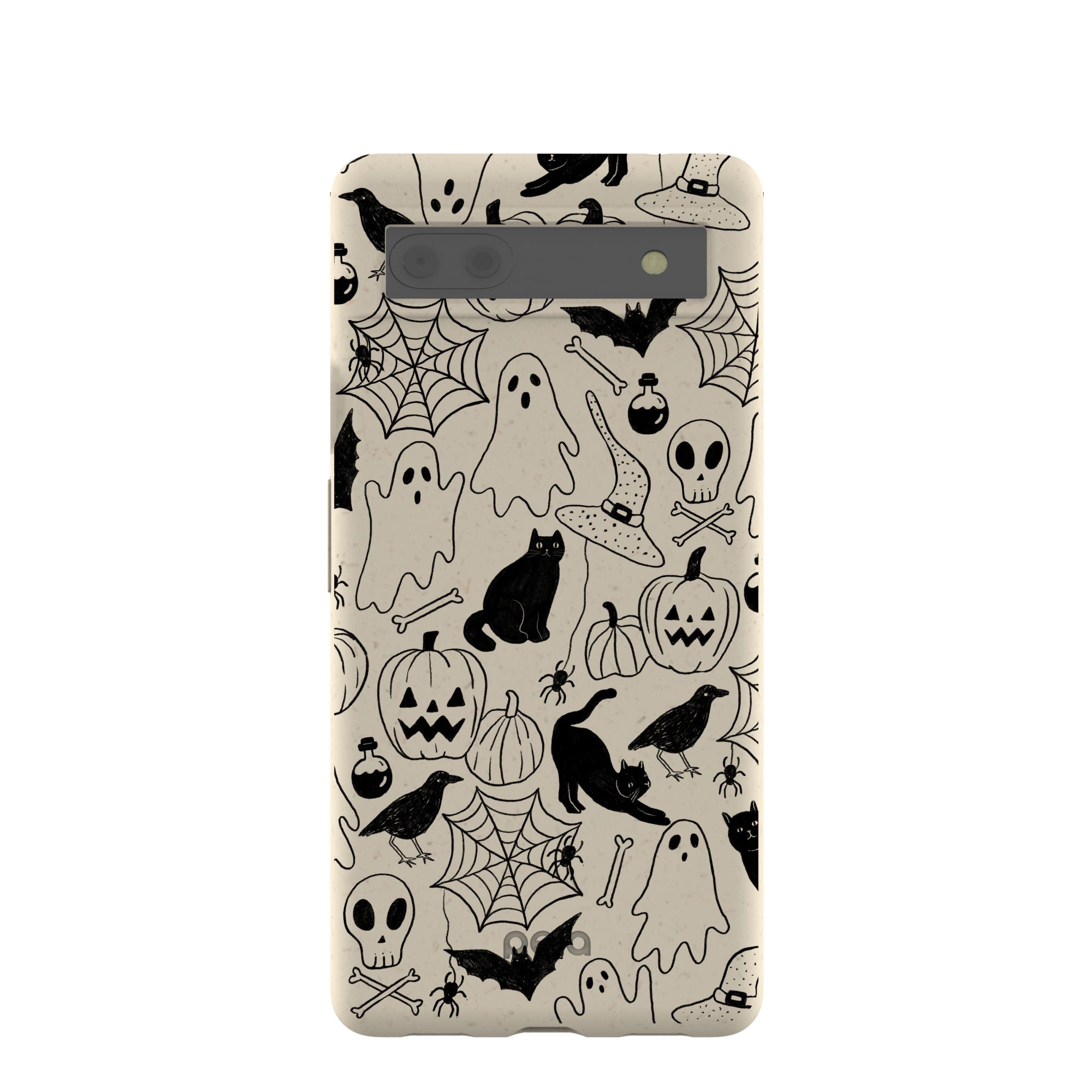 London Fog Sketchy Spirits Google Pixel 6a Case Refurbished - Pela Case refurbished available on Cerqular