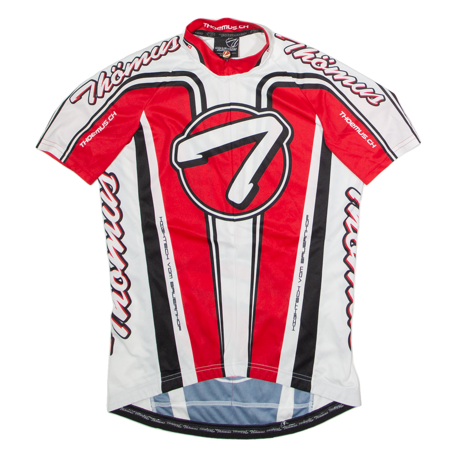 THOEMUS Cycling Mens Jersey White 1/2 Zip M Refurbished - N/A refurbished available on Cerqular