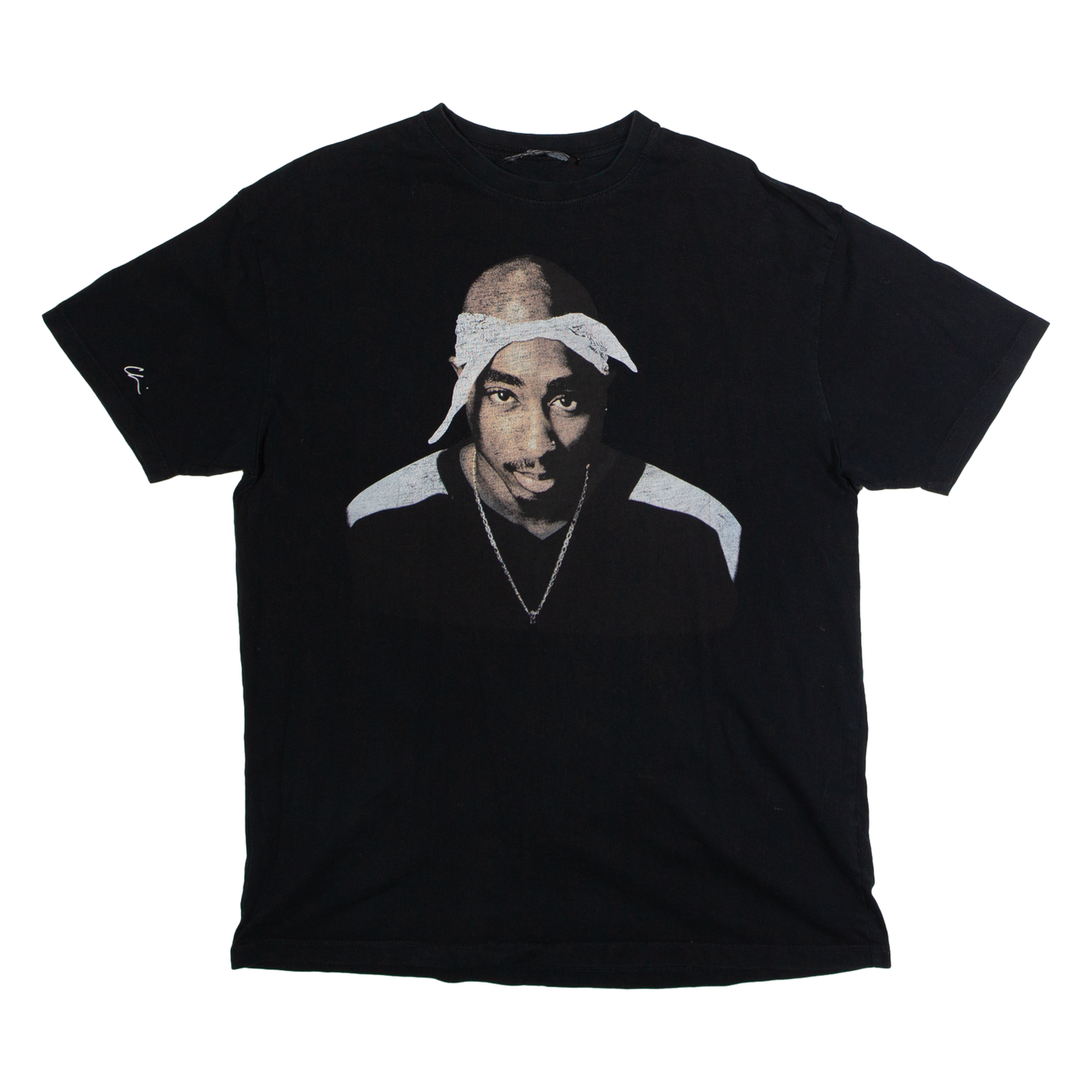 CHIMODU 2Pac Mens Band T-Shirt Black Crew Neck L Refurbished - N/A refurbished available on Cerqular