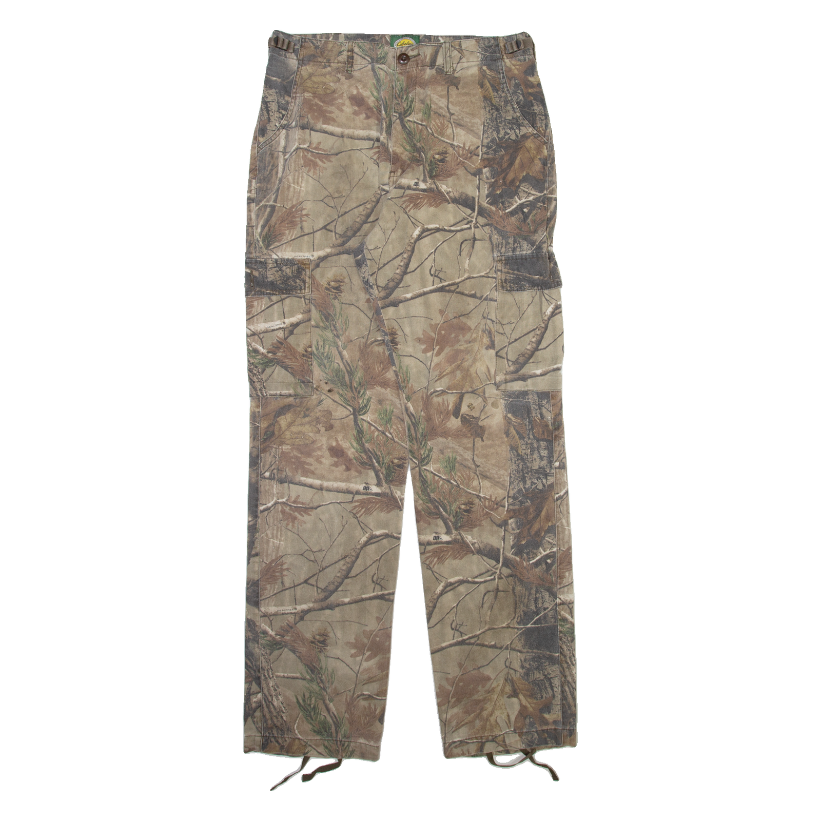 CABELA'S Cargo Realtree Mens Trousers Beige Relaxed Straight W34 L34 Refurbished - N/A refurbished available on Cerqular