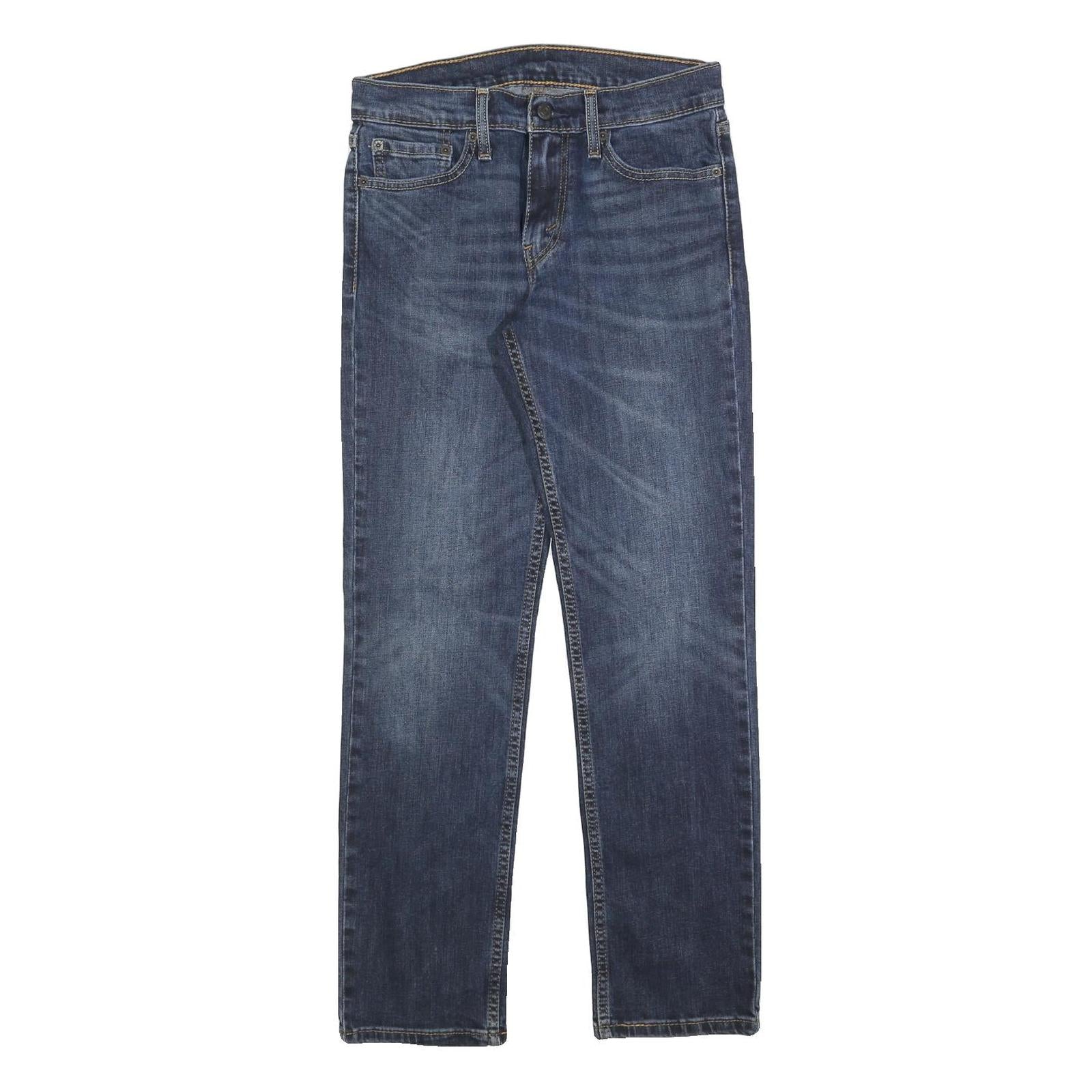 LEVI'S 511 Slim Mens Jeans Blue Slim Straight Denim Medium W29 L30 Stylish Refurbished - N/A refurbished available on Cerqular