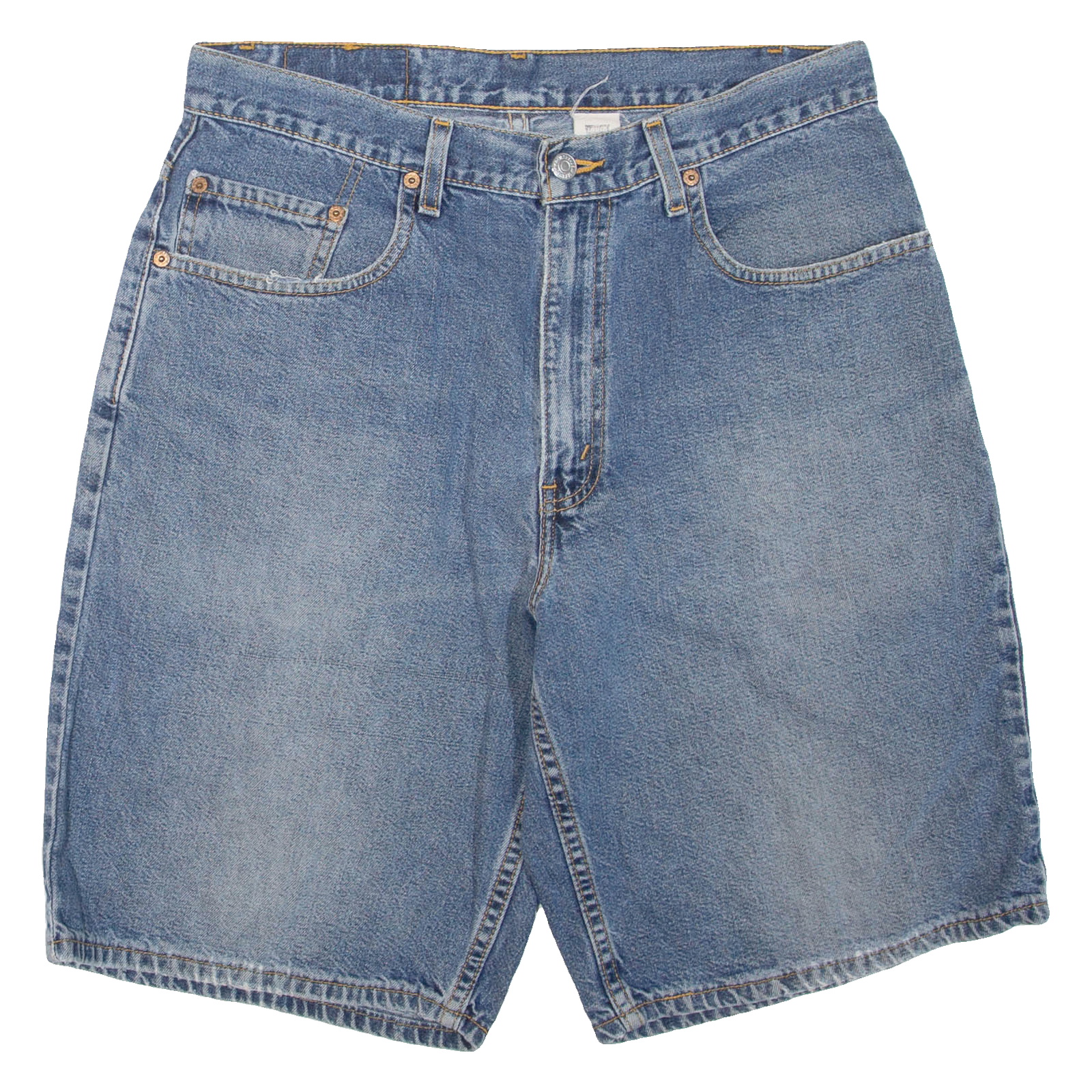 LEVI'S Womens Jorts Shorts Blue XL W32 Refurbished - N/A refurbished available on Cerqular