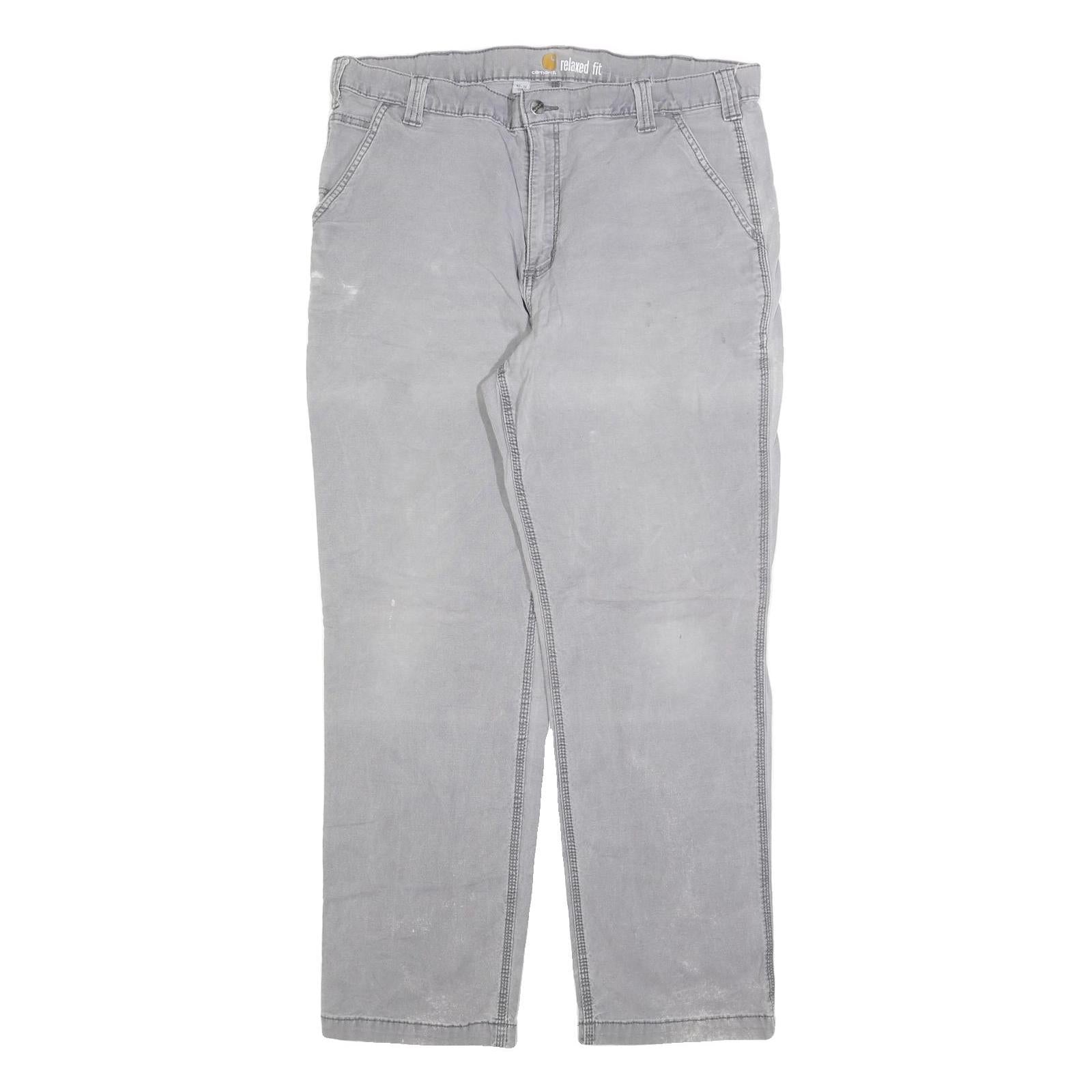 CARHARTT Mens Jeans Grey Relaxed Straight Denim Medium W40 L32 Casual Workwear Refurbished - N/A refurbished available on Cerqular