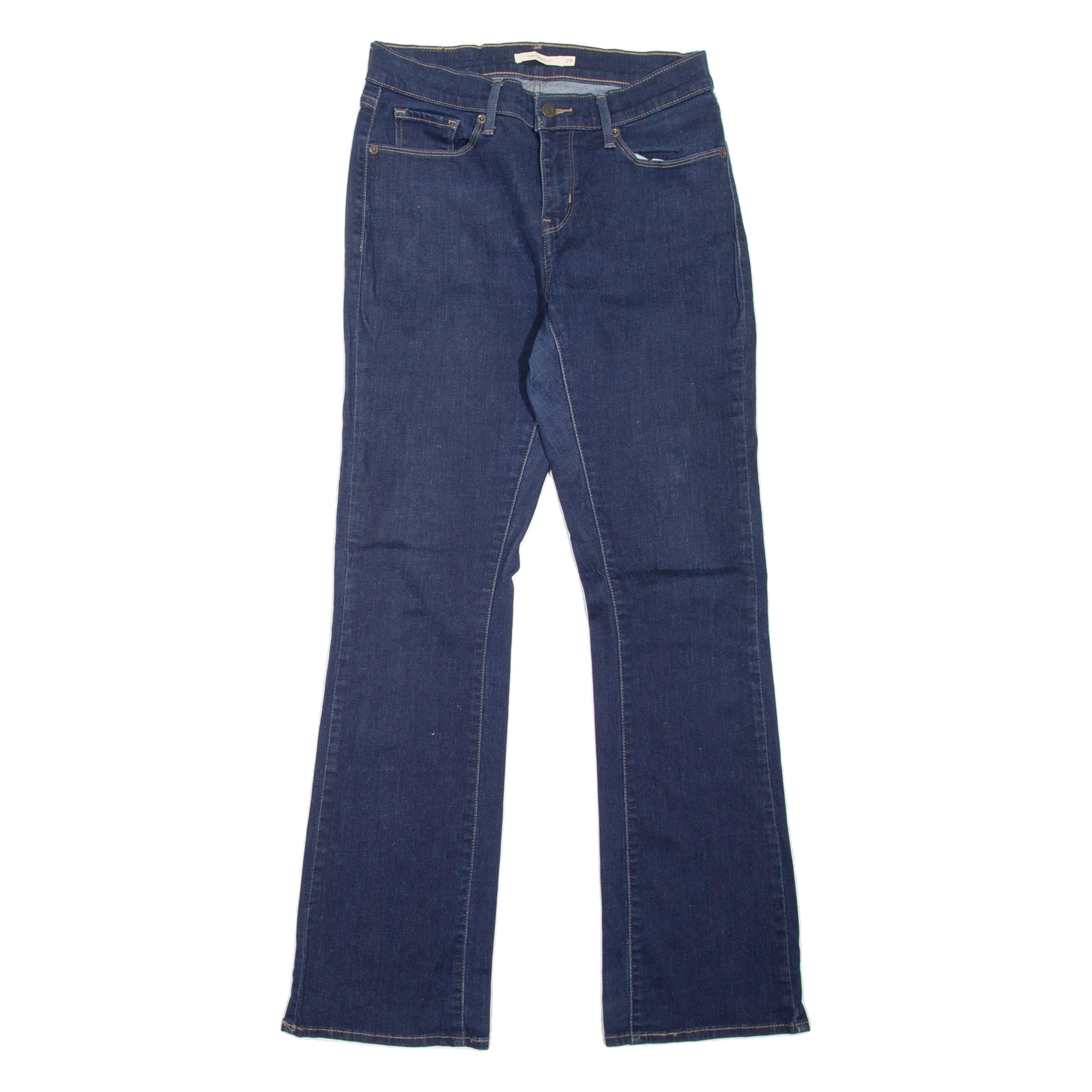 LEVI'S Curvy Womens Jeans Blue Regular Bootcut W29 L32 Refurbished - N/A refurbished available on Cerqular