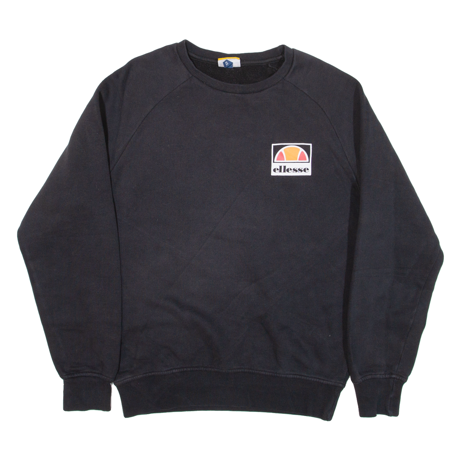 ELLESSE Mens Sweatshirt Black XS Refurbished - N/A refurbished available on Cerqular