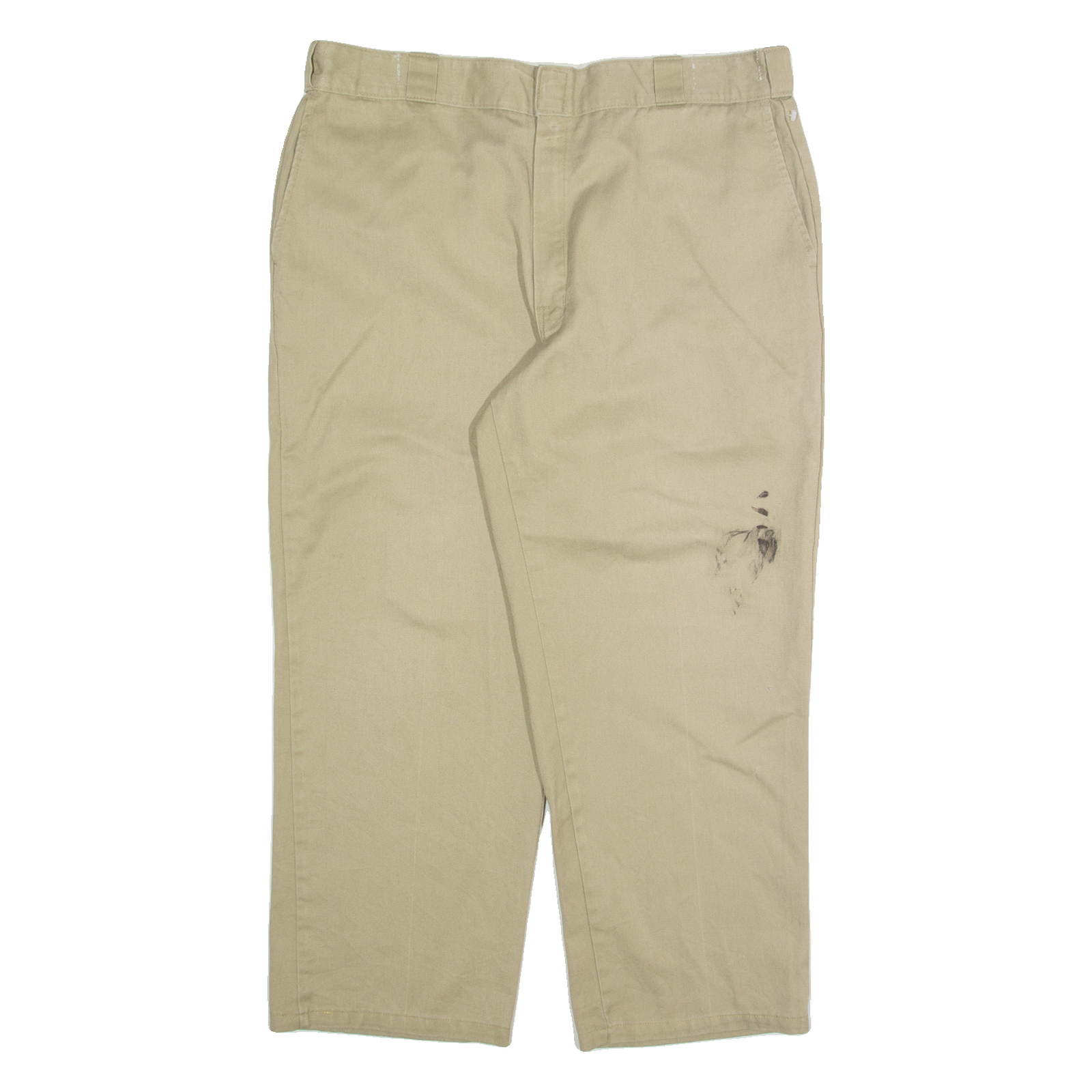 DICKIES Chino Mens Trousers Beige Relaxed Straight W30 L26 Refurbished - N/A refurbished available on Cerqular
