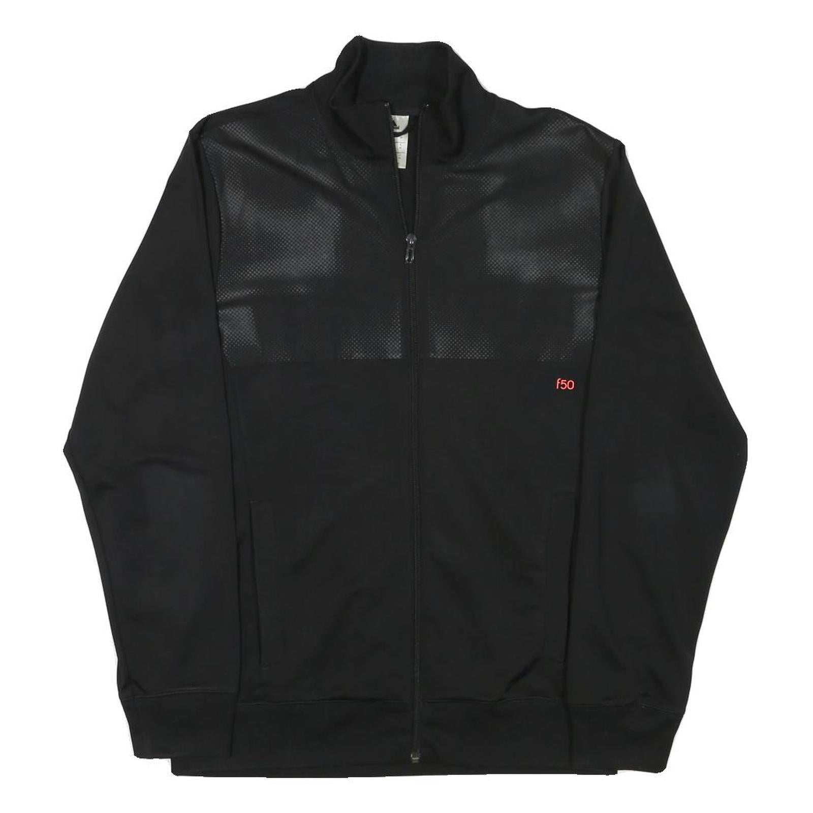 Buy ADIDAS Mens Black Jacket M Polyester Blend Zip Plain Sportswear Activewear Refurbished - $41.59 ADIDAS Mens Black Jacket M Polyester Blend Zip Plain Sportswear Activewear Refurbished - N/A refurbished available on Cerqular