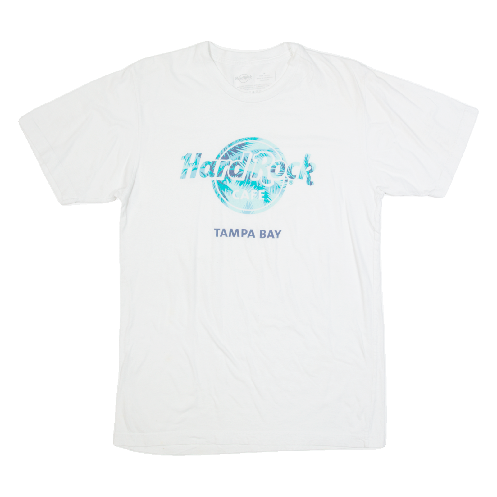 Buy HARD ROCK CAFE Tampa Bay Mens T-Shirt White USA M Refurbished - $24.69 HARD ROCK CAFE Tampa Bay Mens T-Shirt White USA M Refurbished - N/A refurbished available on Cerqular