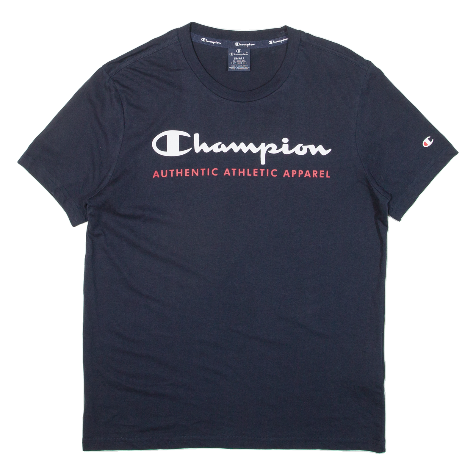 CHAMPION Mens T-Shirt Blue S Refurbished - N/A refurbished available on Cerqular