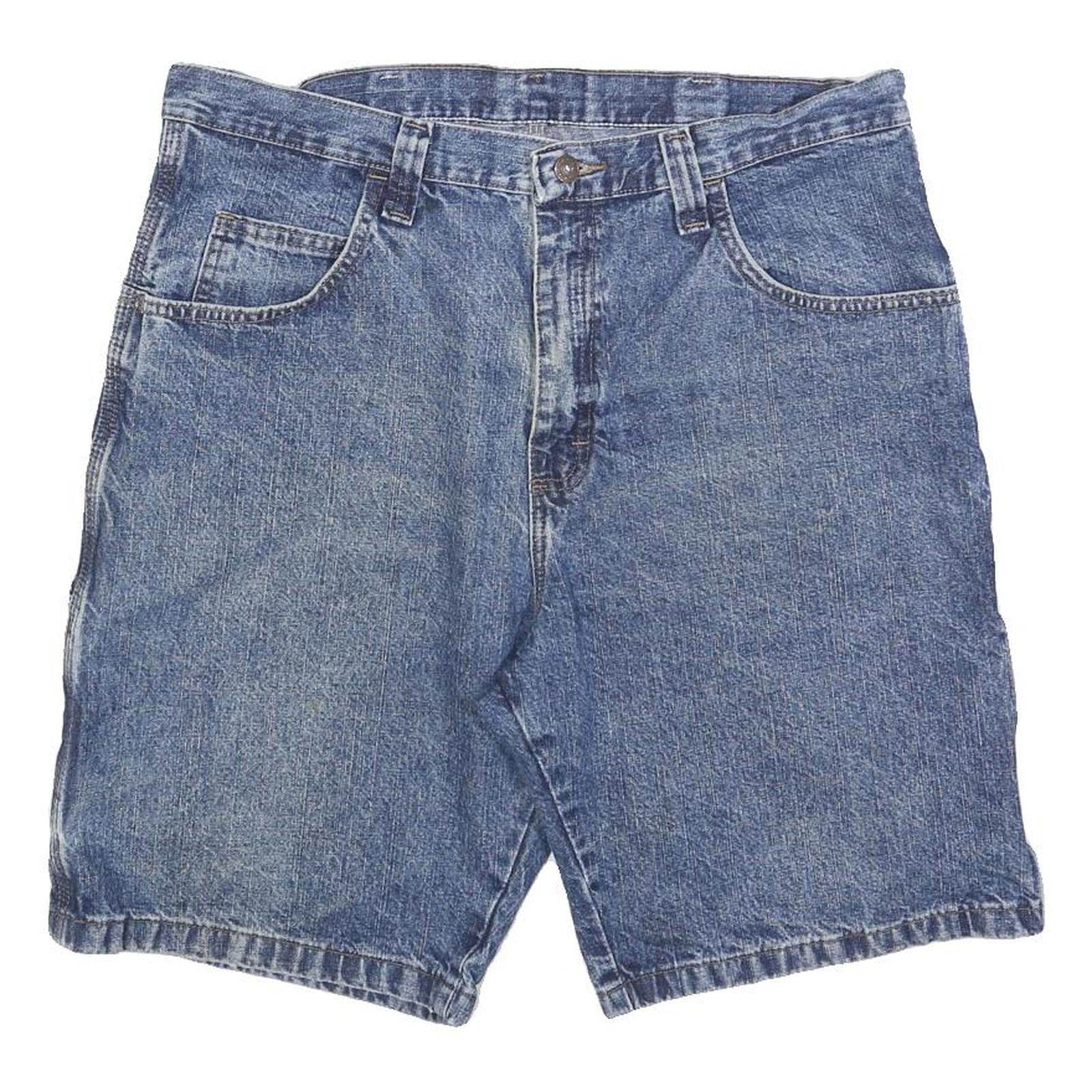 Buy WRANGLER Mens Denim Blue Casual Shorts L W36 Cotton Blend Button Closure Refurbished - $25.99 WRANGLER Mens Denim Blue Casual Shorts L W36 Cotton Blend Button Closure Refurbished - N/A refurbished available on Cerqular