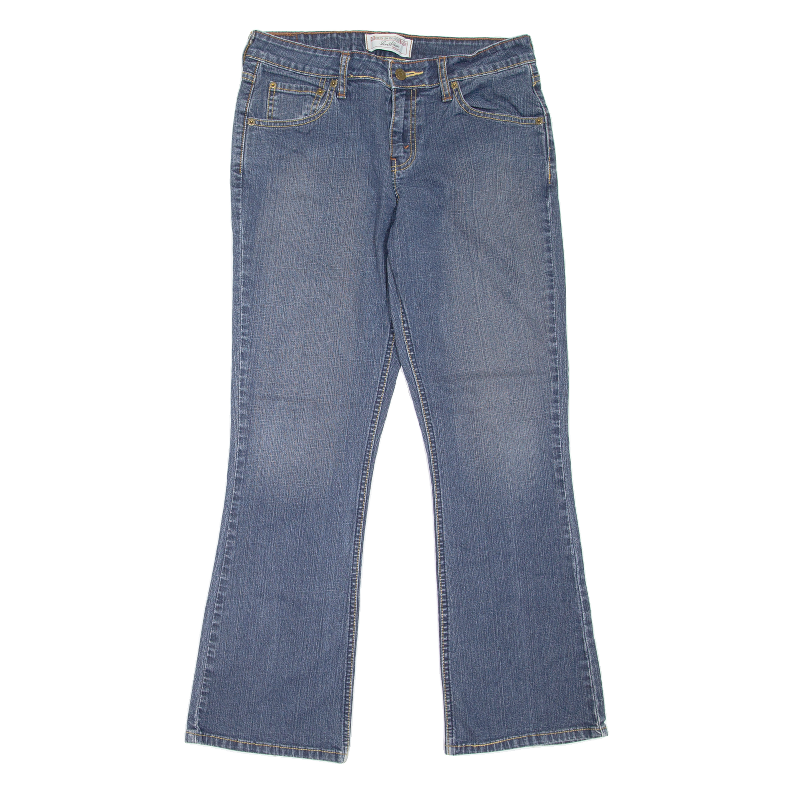 LEVI'S Signature Womens Jeans Blue Regular Bootcut Stone Wash W30 L29 Refurbished - N/A refurbished available on Cerqular