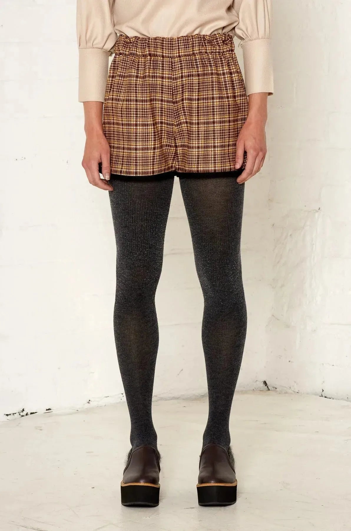 Dolly Shorts (Brown) | size: M Refurbished - N/A refurbished available on Cerqular