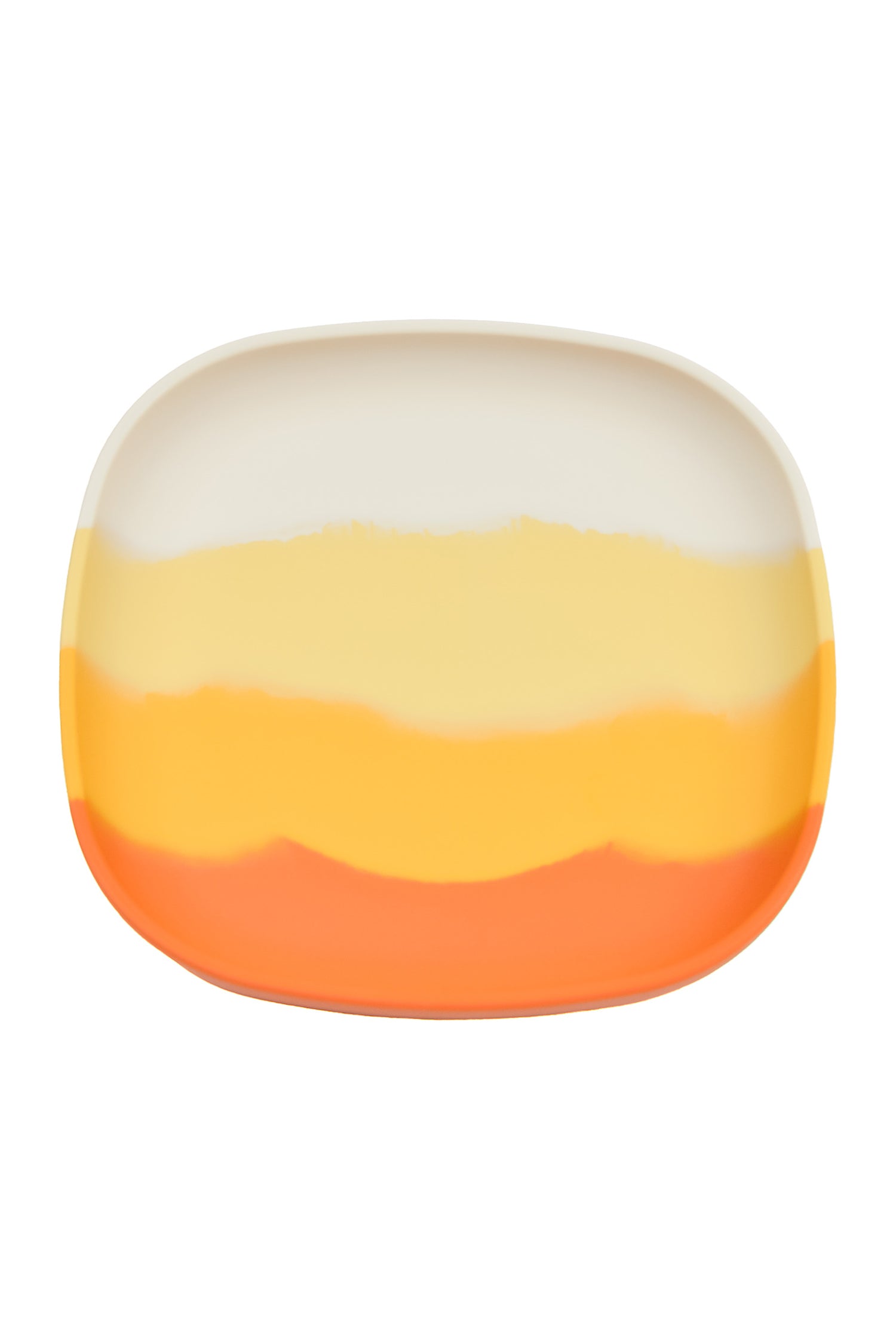 Suction silicone plate - Orange Refurbished - N/A (Note: This brand may not be well-known globally refurbished available on Cerqular