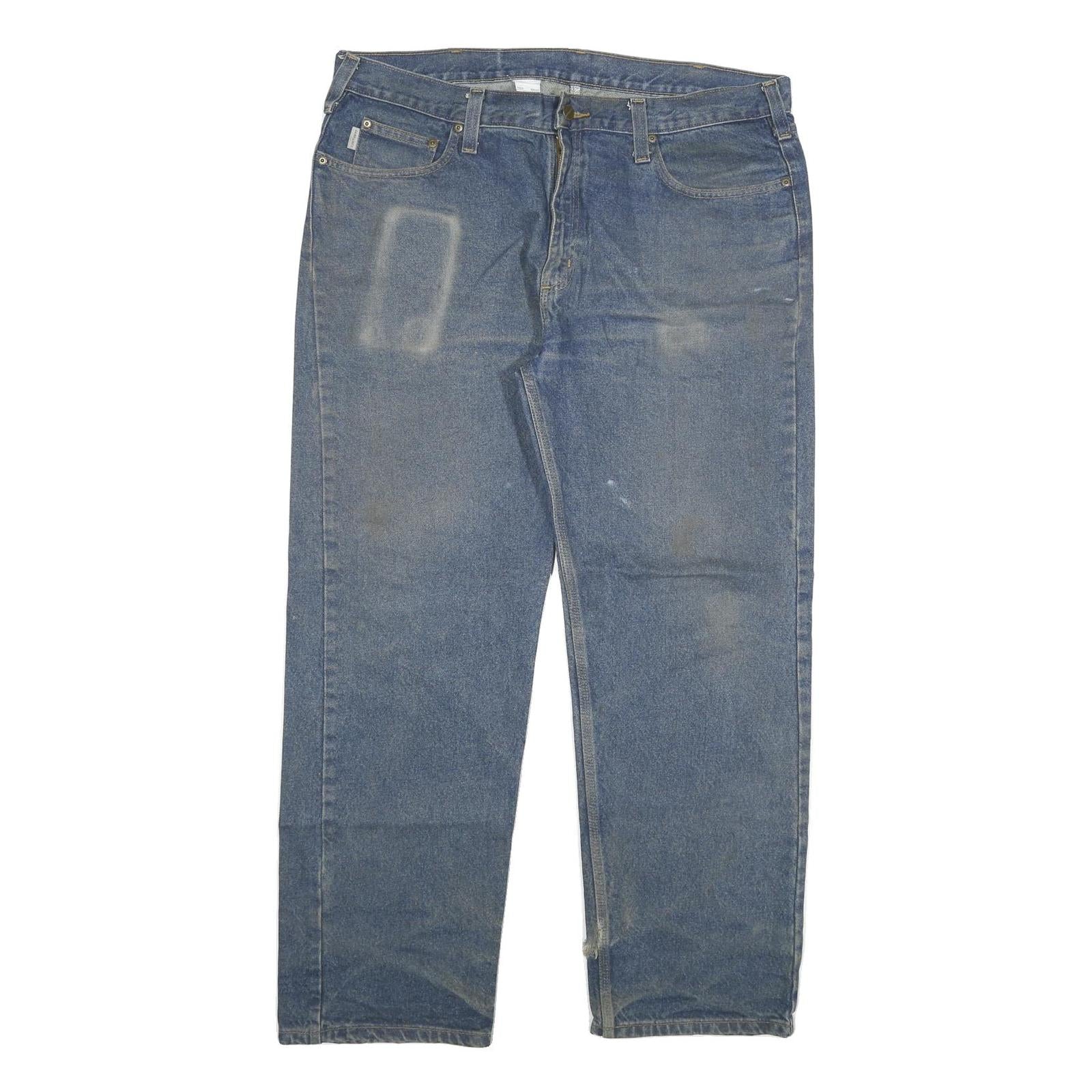 Buy CARHARTT Mens Jeans Blue Relaxed Straight Denim Medium W40 L32 Workwear Refurbished - $49.39 CARHARTT Mens Jeans Blue Relaxed Straight Denim Medium W40 L32 Workwear Refurbished - N/A refurbished available on Cerqular