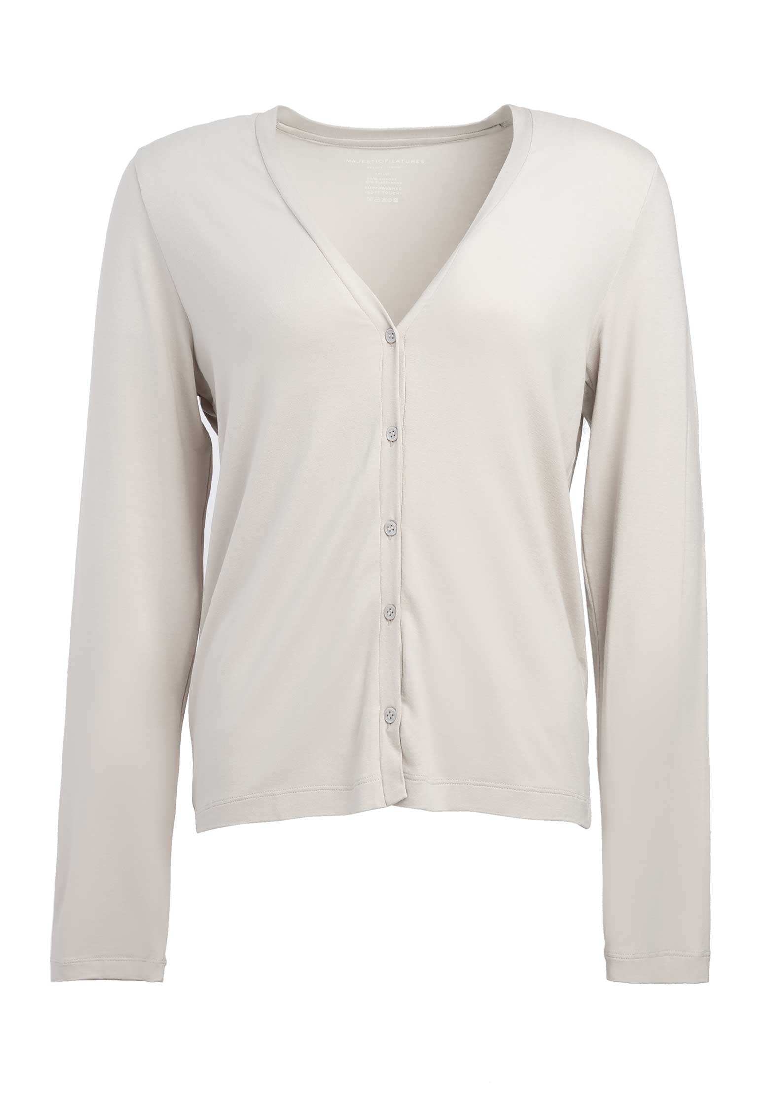 Cardigan M001-fgi035 Grege | Color: GREGE | Size: 2-M Refurbished - Rue Madame is a known brand, and the standardized name is " refurbished available on Cerqular