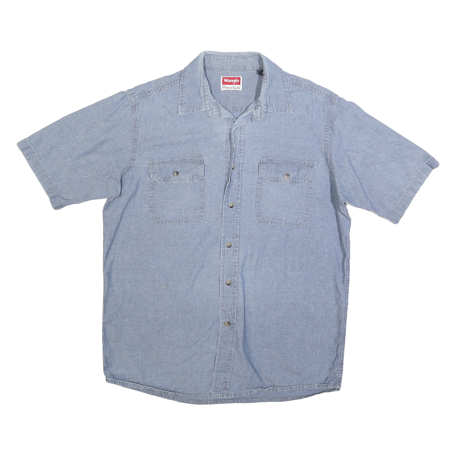 Buy WRANGLER Mens Blue Cotton Short Sleeve Shirt M Casual Relaxed Fit Pocket Refurbished - $36.39 WRANGLER Mens Blue Cotton Short Sleeve Shirt M Casual Relaxed Fit Pocket Refurbished - N/A refurbished available on Cerqular
