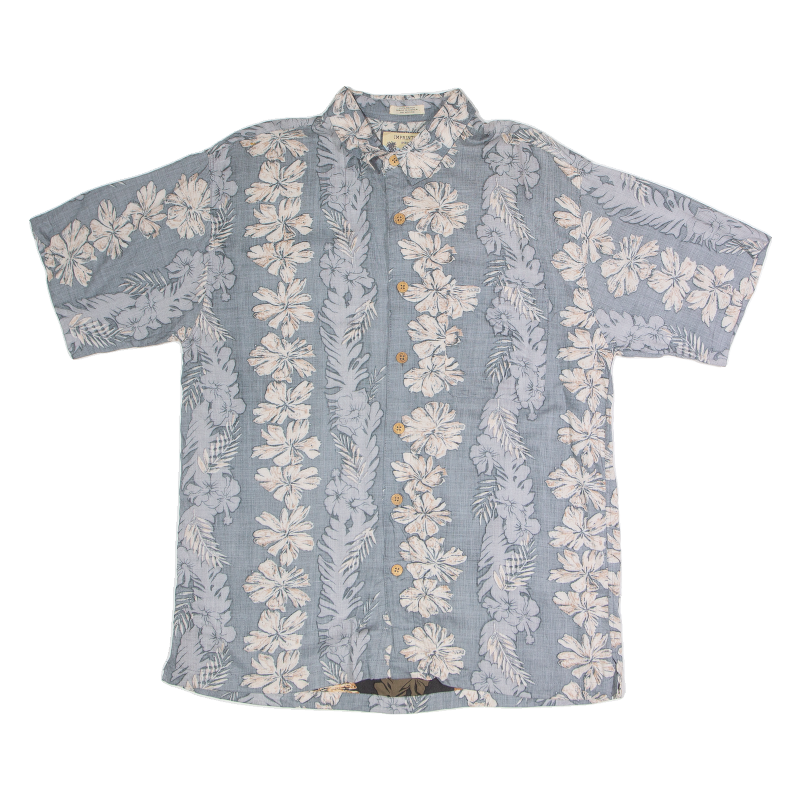 Buy IMPRINTS Mens Hawaiian Shirt Blue Floral L Refurbished - $18.19 IMPRINTS Mens Hawaiian Shirt Blue Floral L Refurbished - N/A refurbished available on Cerqular