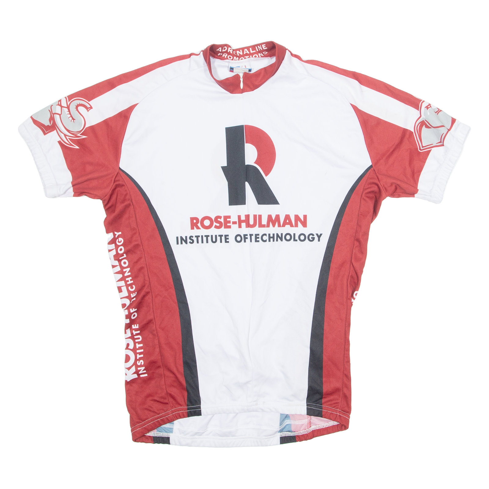 ADRENALINE Cycling Mens Jersey White 1/4 Zip M Refurbished - N/A refurbished available on Cerqular