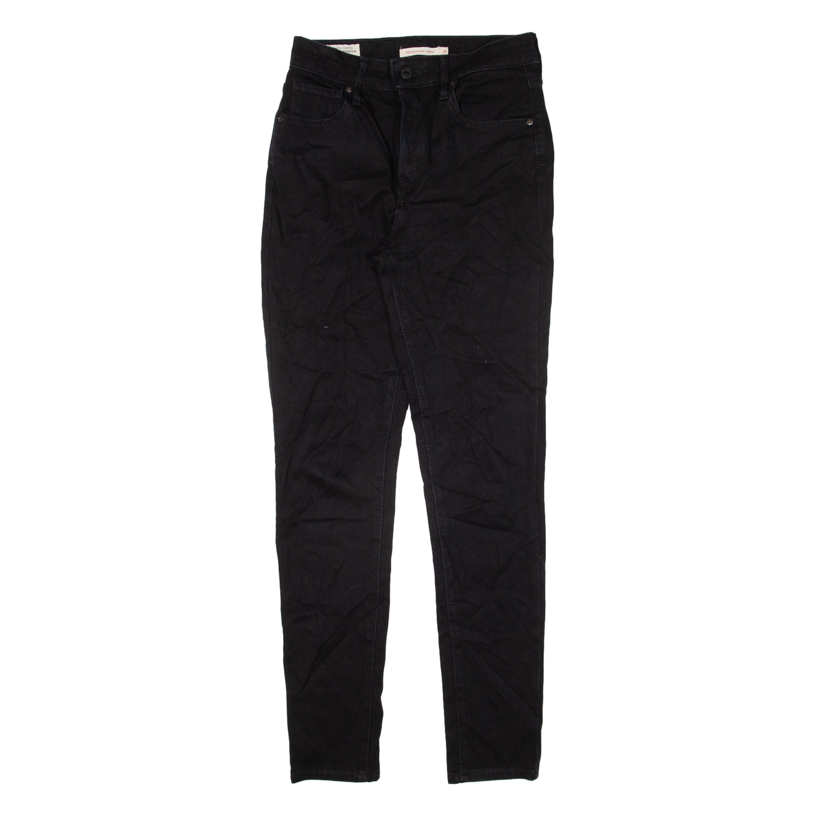 Buy LEVI'S 721 BIG E High Rise Womens Jeans Black Slim Skinny W26 L28 Refurbished - $36.39 LEVI'S 721 BIG E High Rise Womens Jeans Black Slim Skinny W26 L28 Refurbished - N/A refurbished available on Cerqular