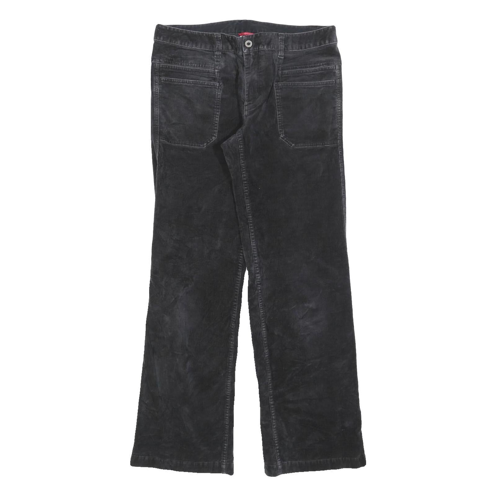THE NORTH FACE Womens Cotton Blend Black Regular Straight Trousers W30 L30 Refurbished - N/A refurbished available on Cerqular