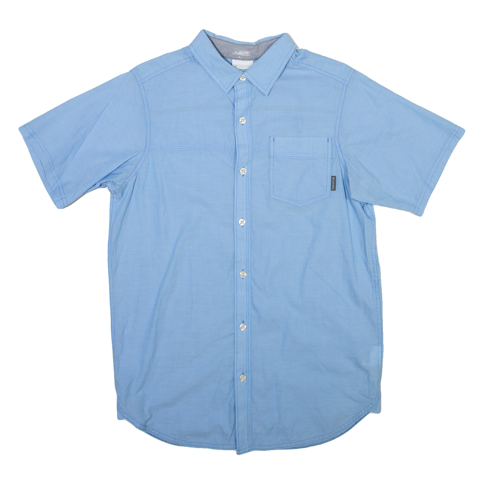 Buy COLUMBIA Mens Plain Shirt Blue S Refurbished - $24.69 COLUMBIA Mens Plain Shirt Blue S Refurbished - N/A refurbished available on Cerqular