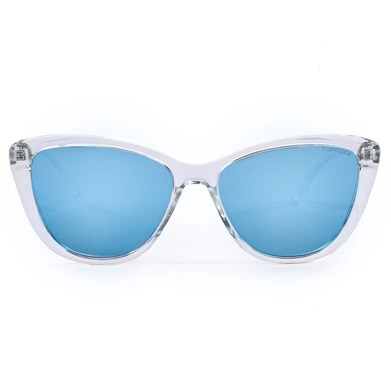 Kara - Mirrored Blue Cat Eye Sunglasses Refurbished - N/A refurbished available on Cerqular