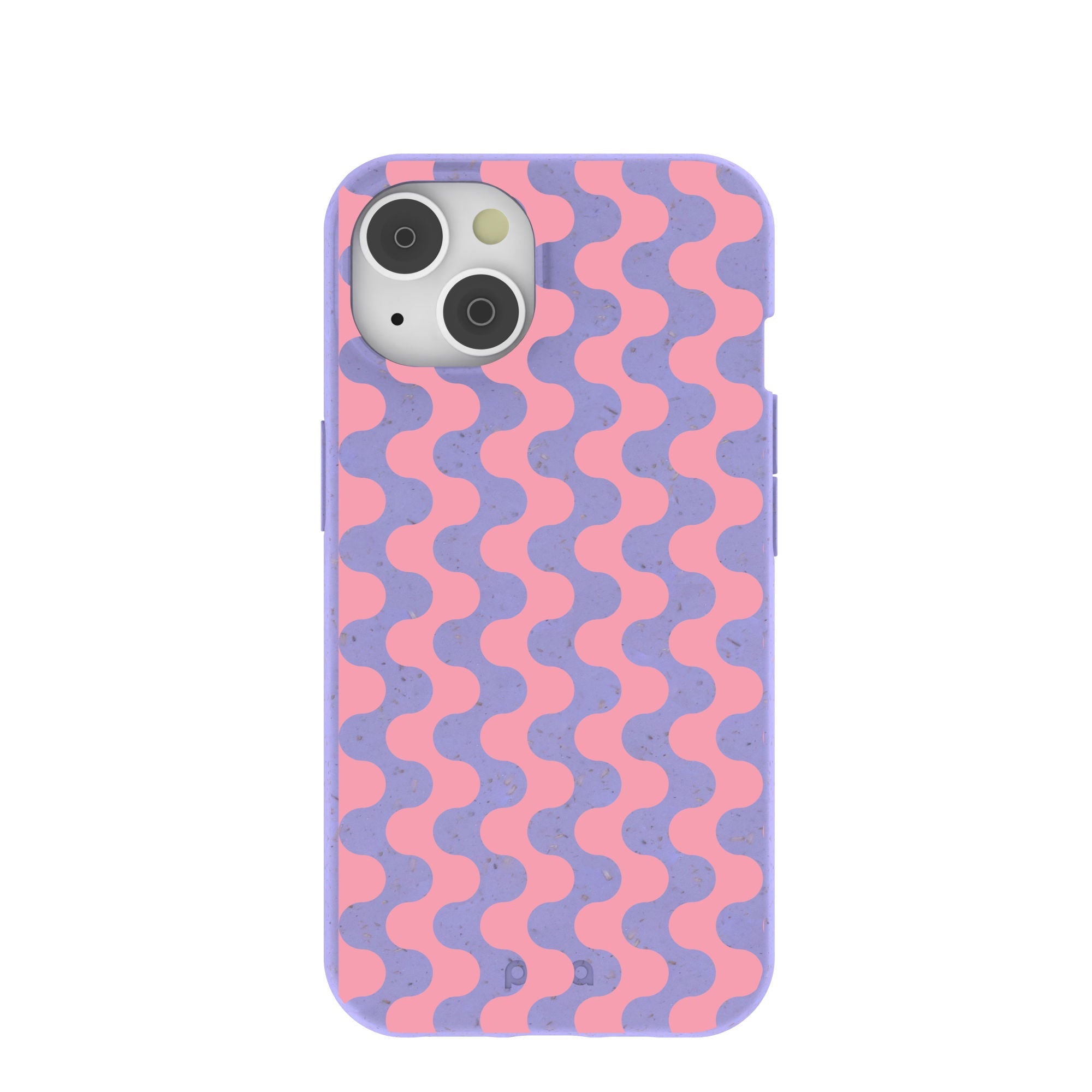 Lavender Frequency iPhone 14/16e Case Refurbished - Pela Case refurbished available on Cerqular