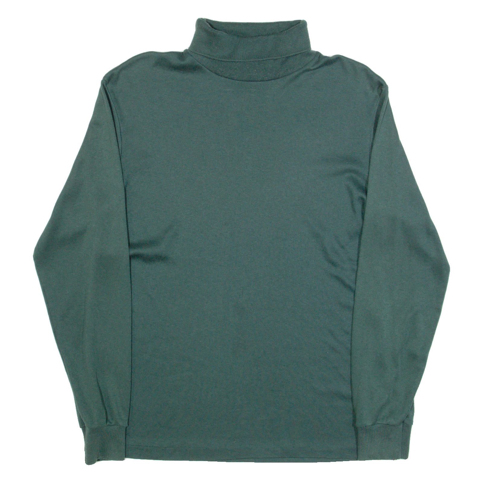 BOBBIE BROOKS Womens Jumper Green Roll Neck 90s Tight Knit M Refurbished - N/A refurbished available on Cerqular