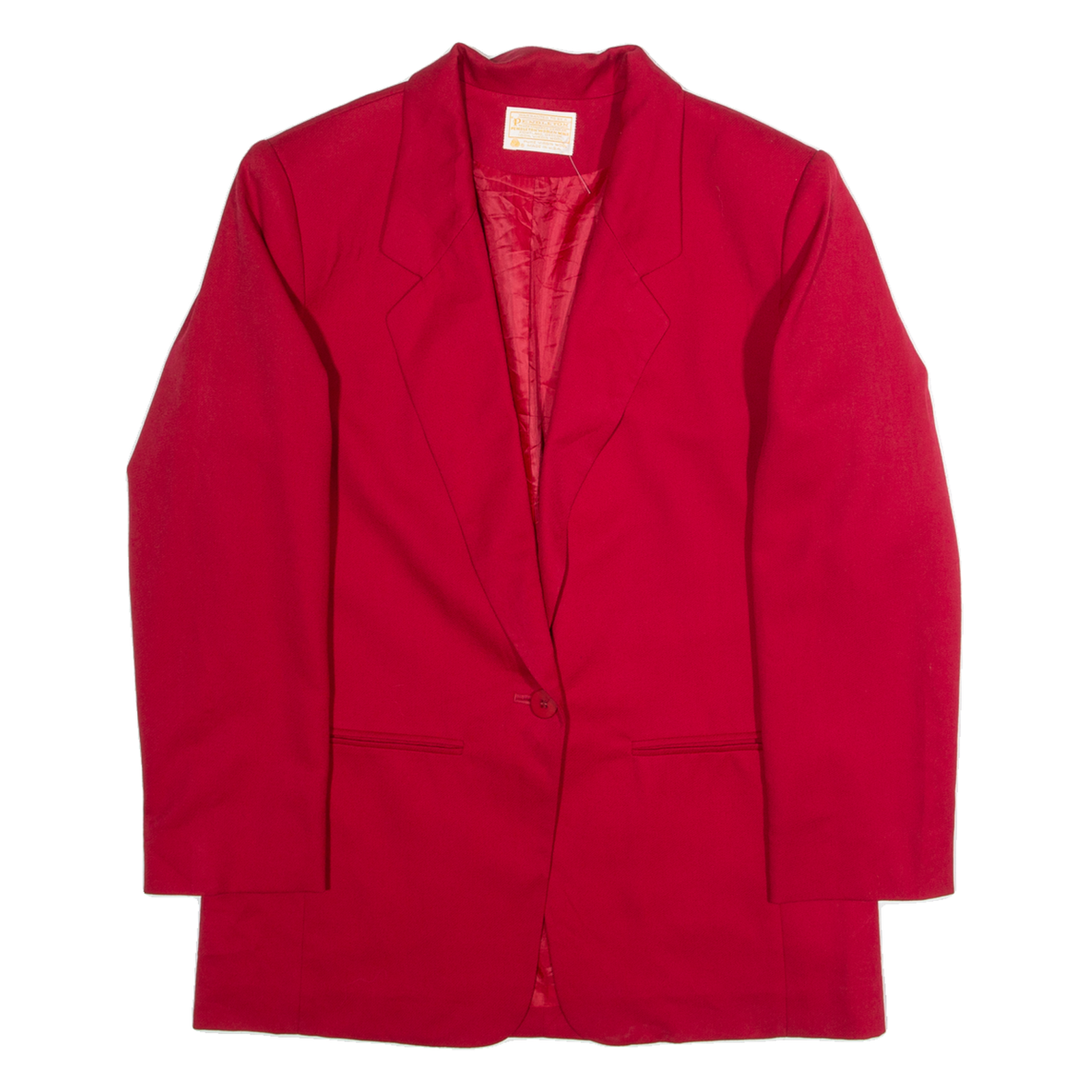 PENDLETON Womens Blazer Jacket Red Wool XL Refurbished - N/A refurbished available on Cerqular