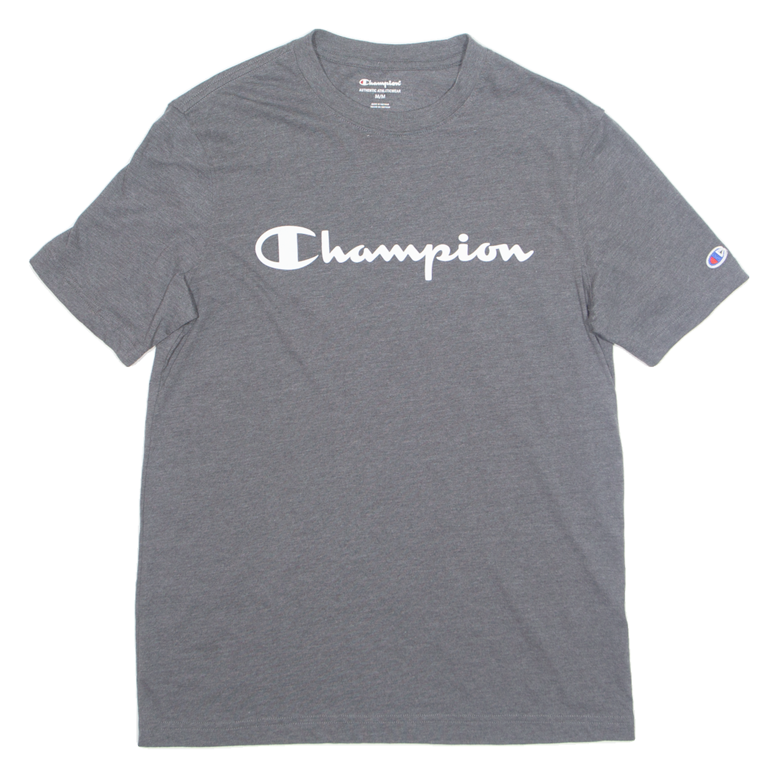 CHAMPION Mens T-Shirt Grey M Refurbished - N/A refurbished available on Cerqular