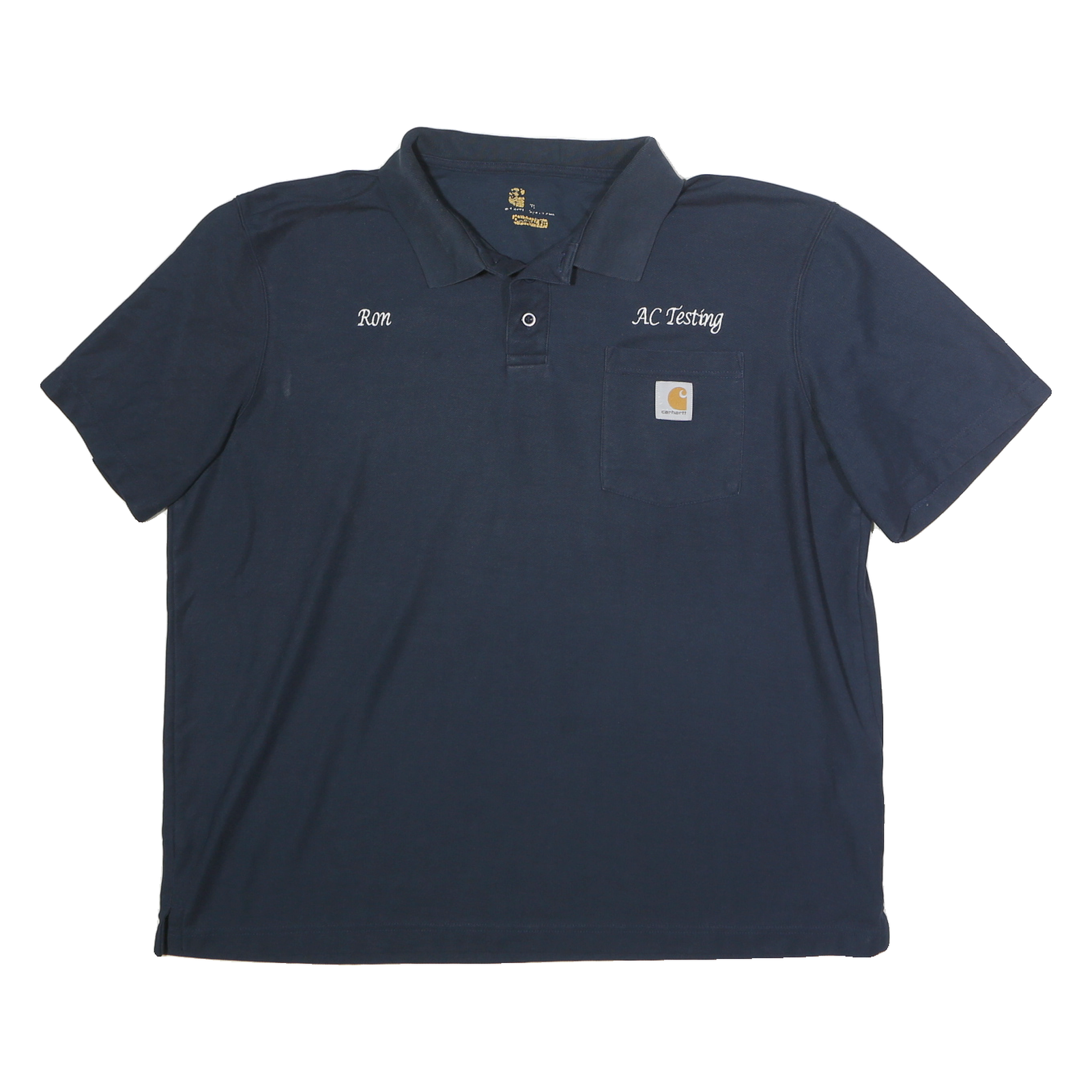Buy CARHARTT Mens Navy Blue Cotton Short Sleeve Polo Shirt XL Workwear Pocket Refurbished - $36.39 CARHARTT Mens Navy Blue Cotton Short Sleeve Polo Shirt XL Workwear Pocket Refurbished - N/A refurbished available on Cerqular