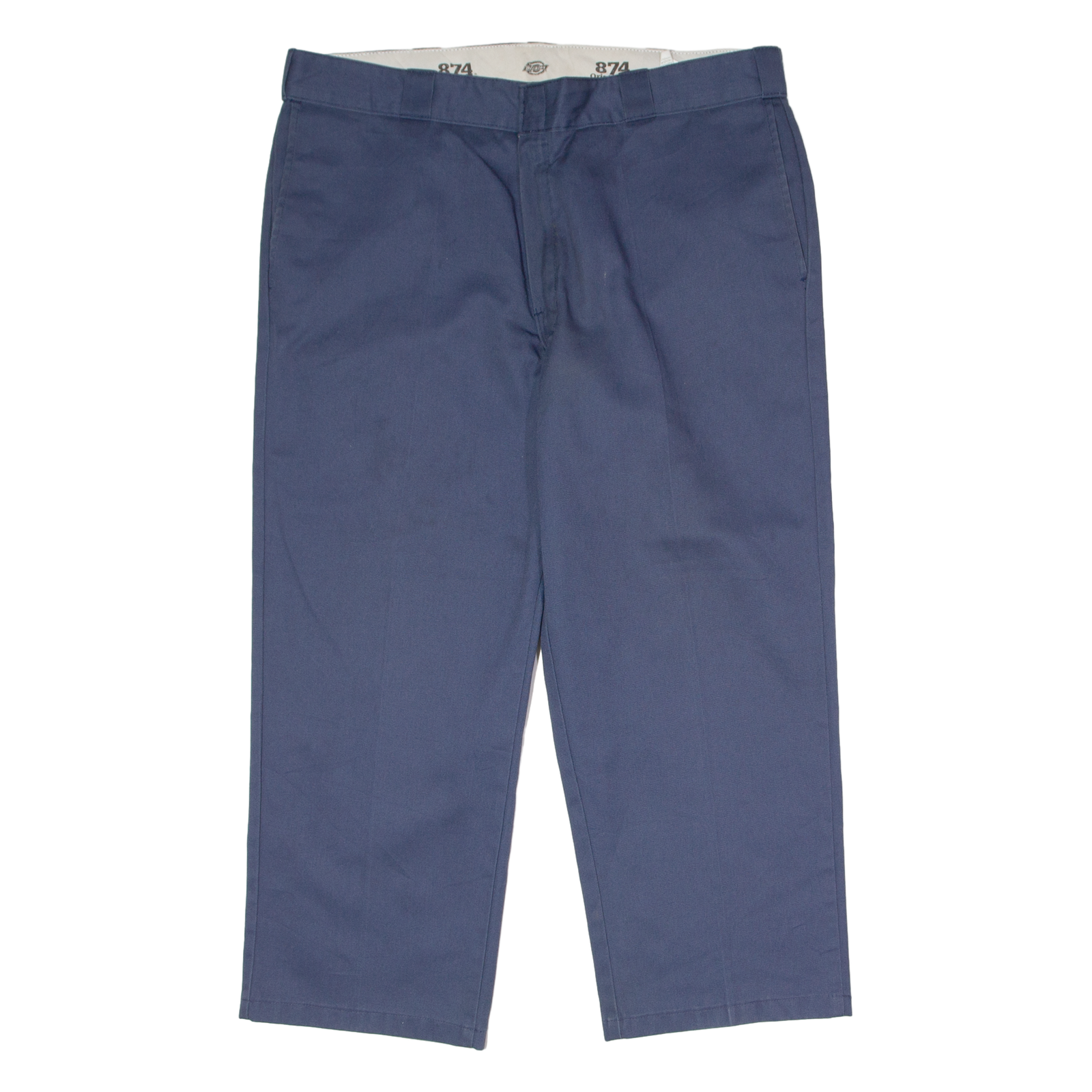 DICKIES 874 Workwear Mens Twill Trousers Blue Regular Straight W40 L23 Refurbished - N/A refurbished available on Cerqular