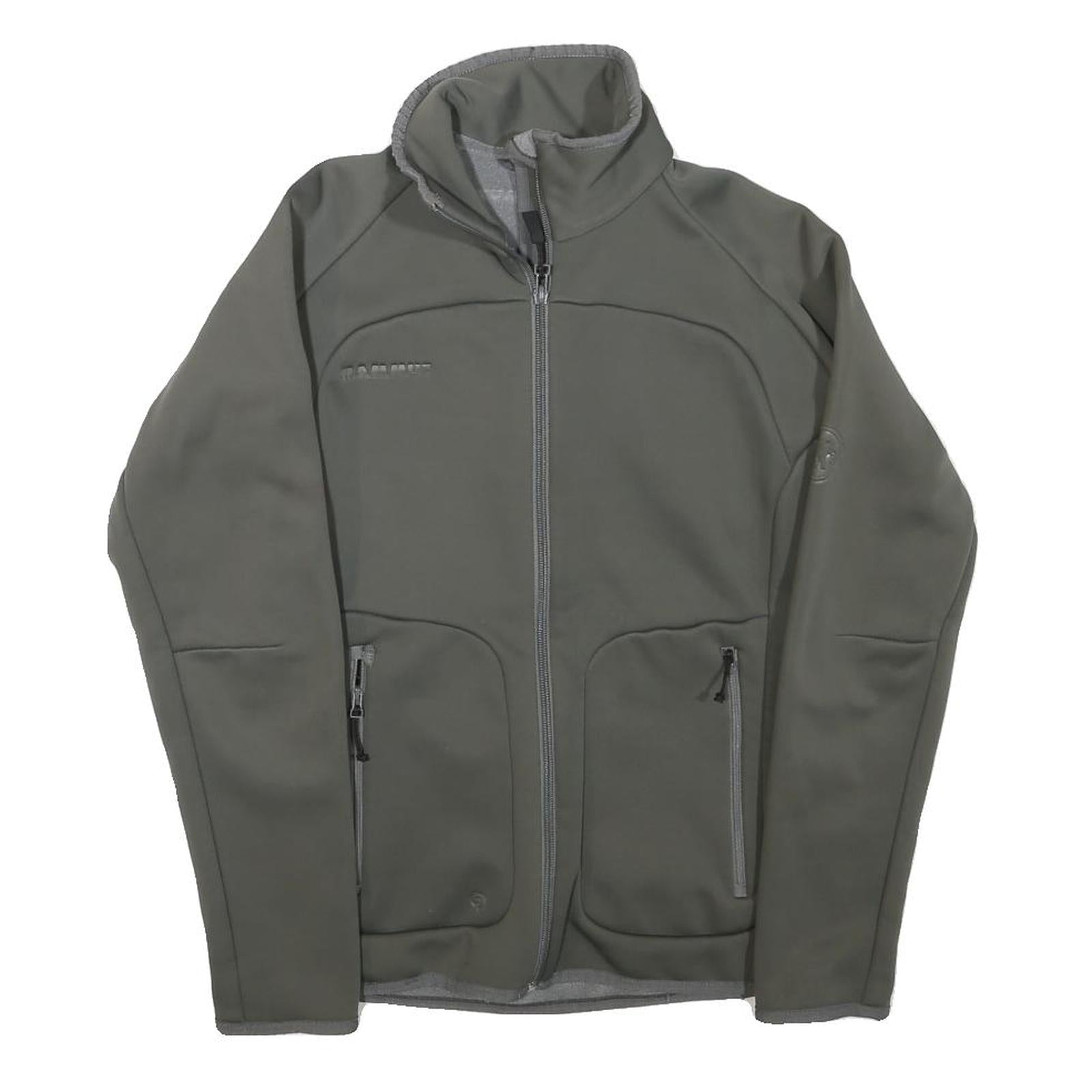 MAMMUT Womens Grey Jacket XS Polyester Blend Zip Outdoor Casual Light Layer Refurbished - N/A refurbished available on Cerqular