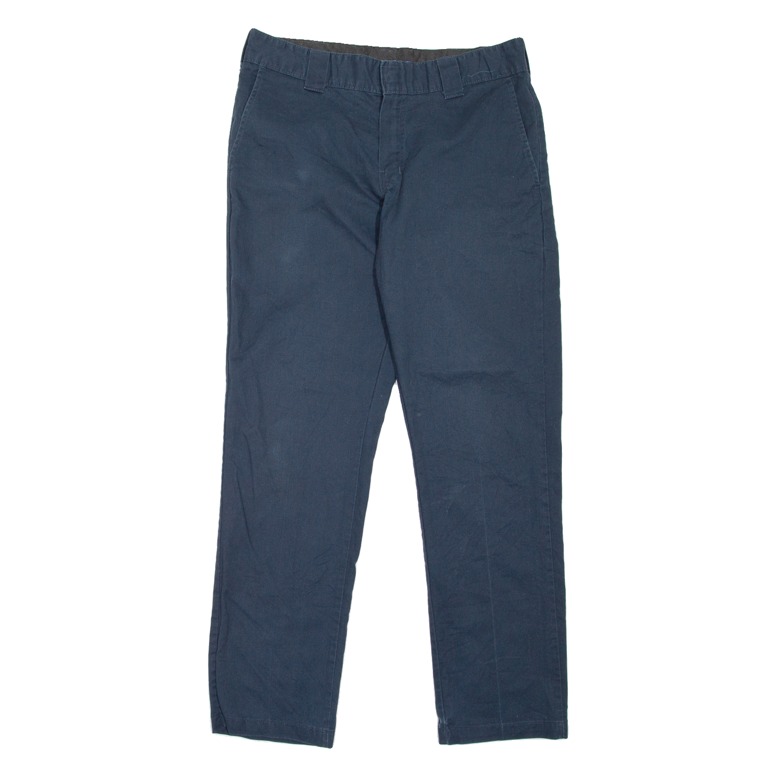 DICKIES Workwear Womens Trousers Blue Slim Tapered W33 L32 Refurbished - N/A refurbished available on Cerqular