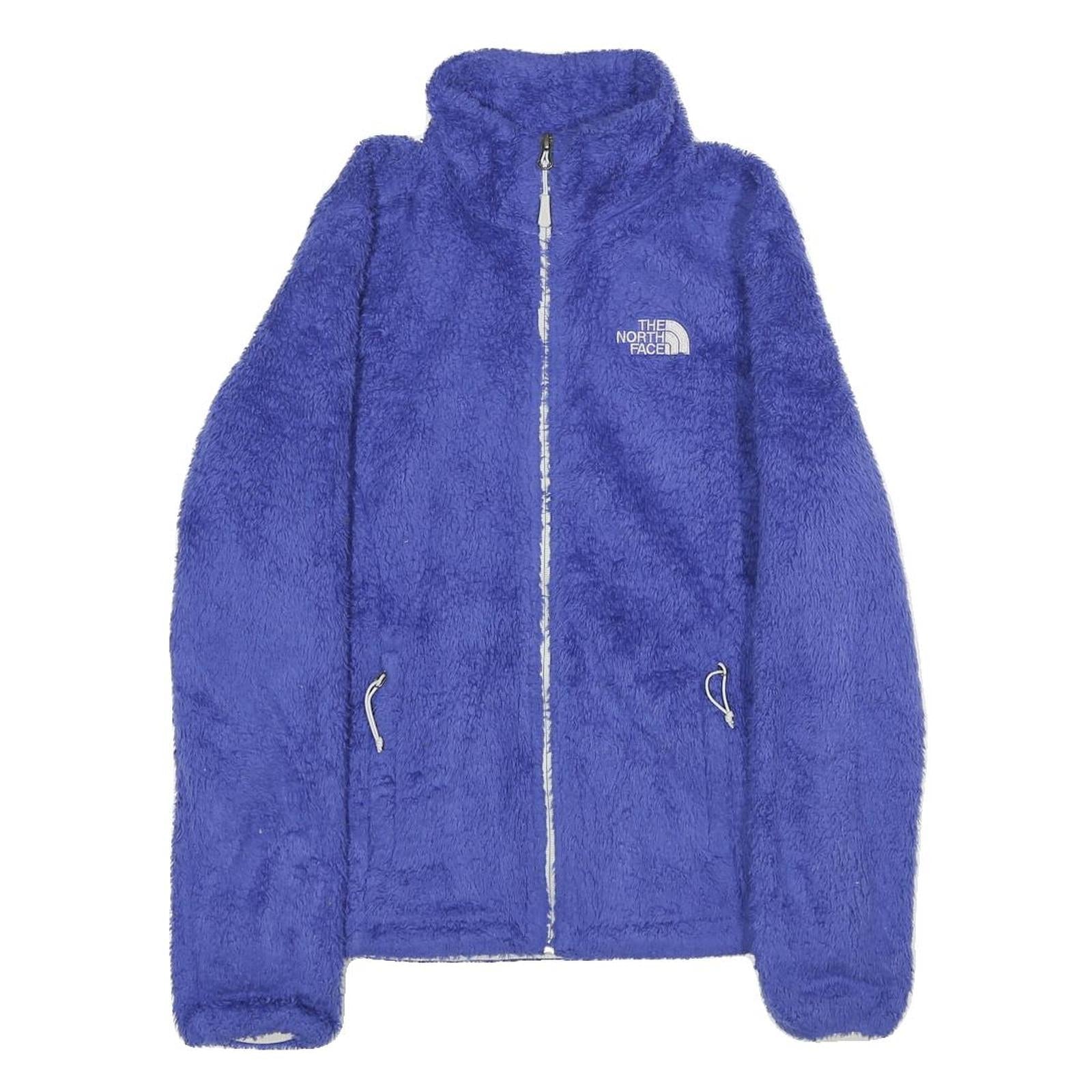 THE NORTH FACE Womens Blue Jacket S Polyester Fleece Outdoor Warm Zip-Up Refurbished - N/A refurbished available on Cerqular