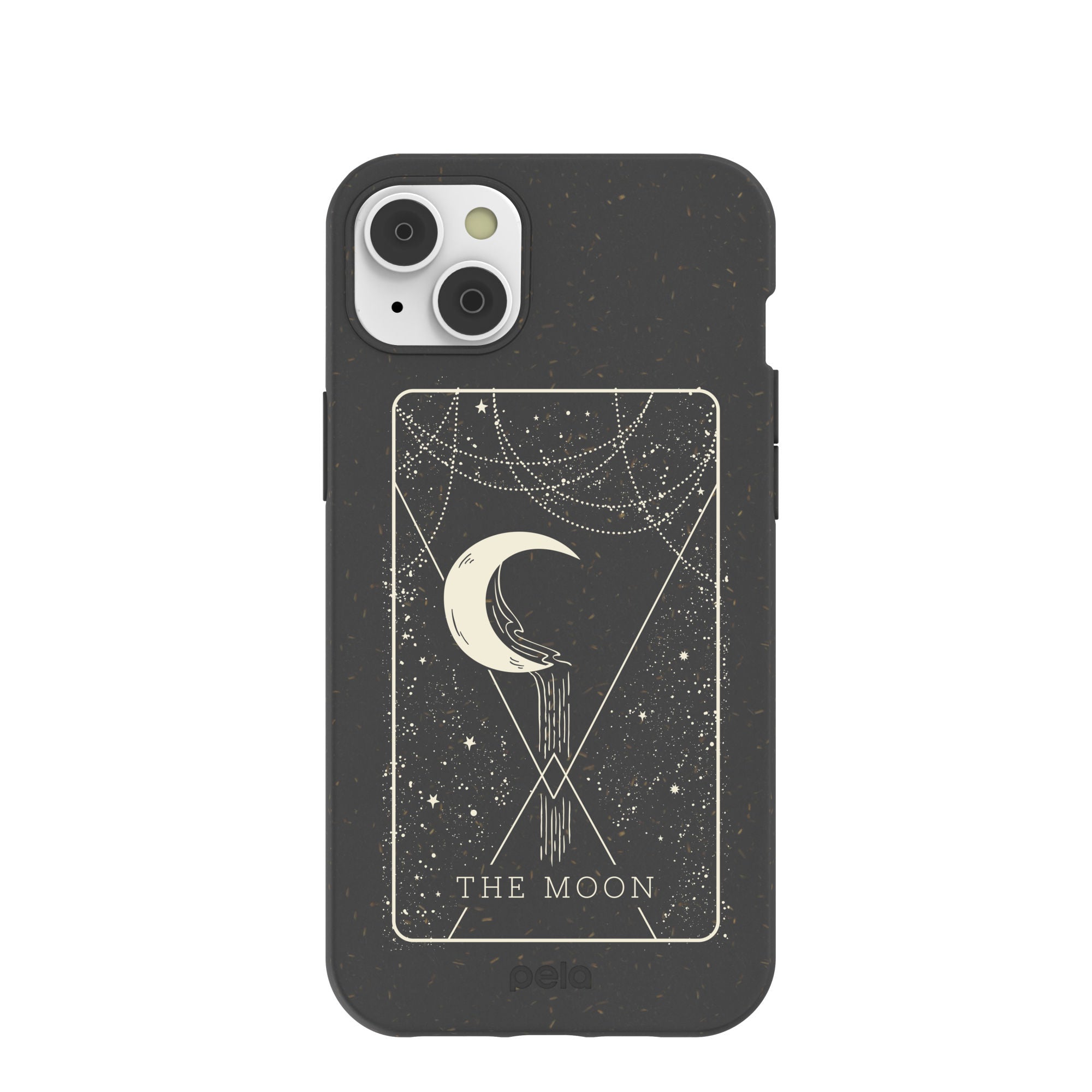 Black The Moon iPhone 14 Plus Case Refurbished - Pela Case refurbished available on Cerqular