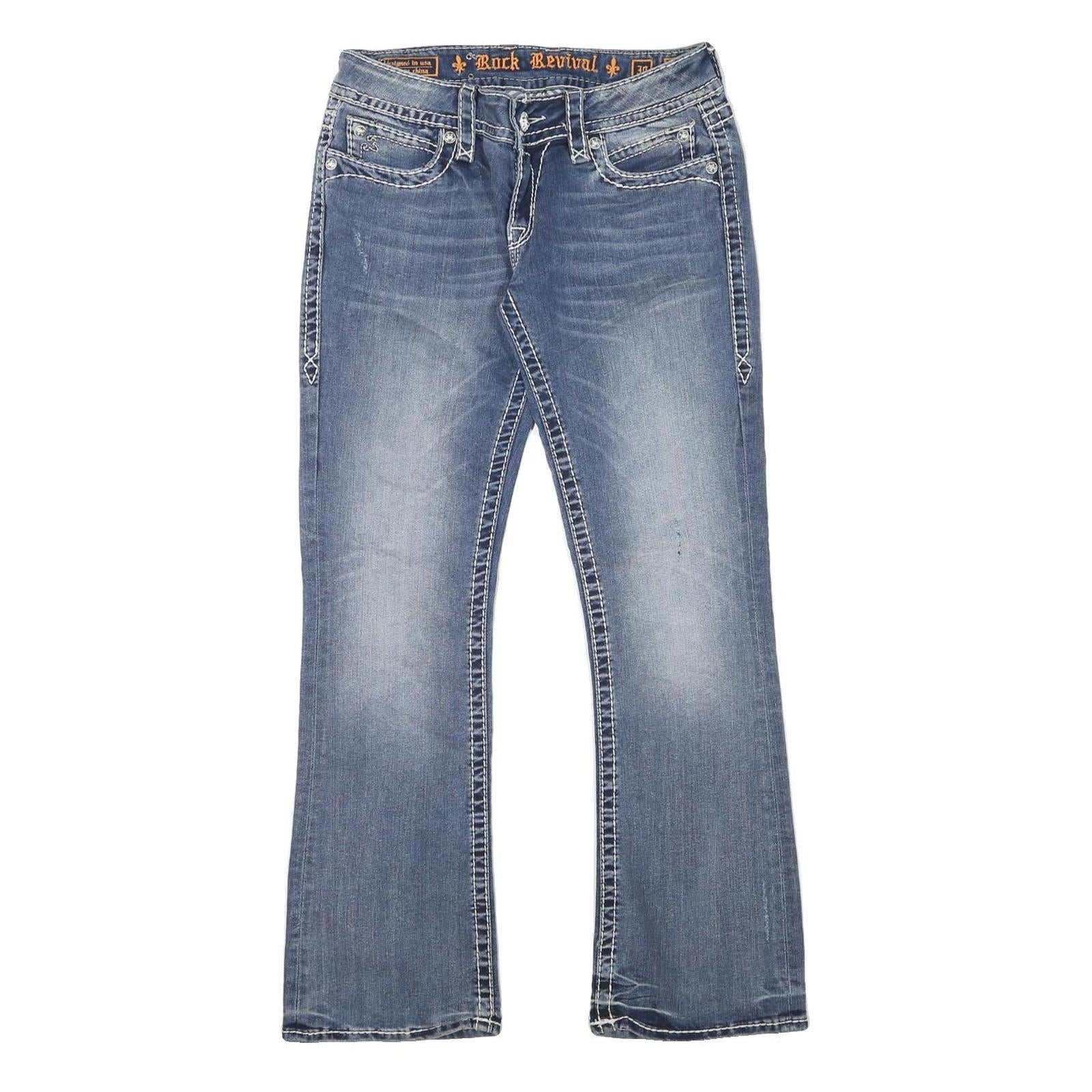 Buy ROCK REVIVAL Womens Jeans Blue Regular Bootcut Denim Medium W32 L31 Stylish Refurbished - $71.49 ROCK REVIVAL Womens Jeans Blue Regular Bootcut Denim Medium W32 L31 Stylish Refurbished - N/A refurbished available on Cerqular