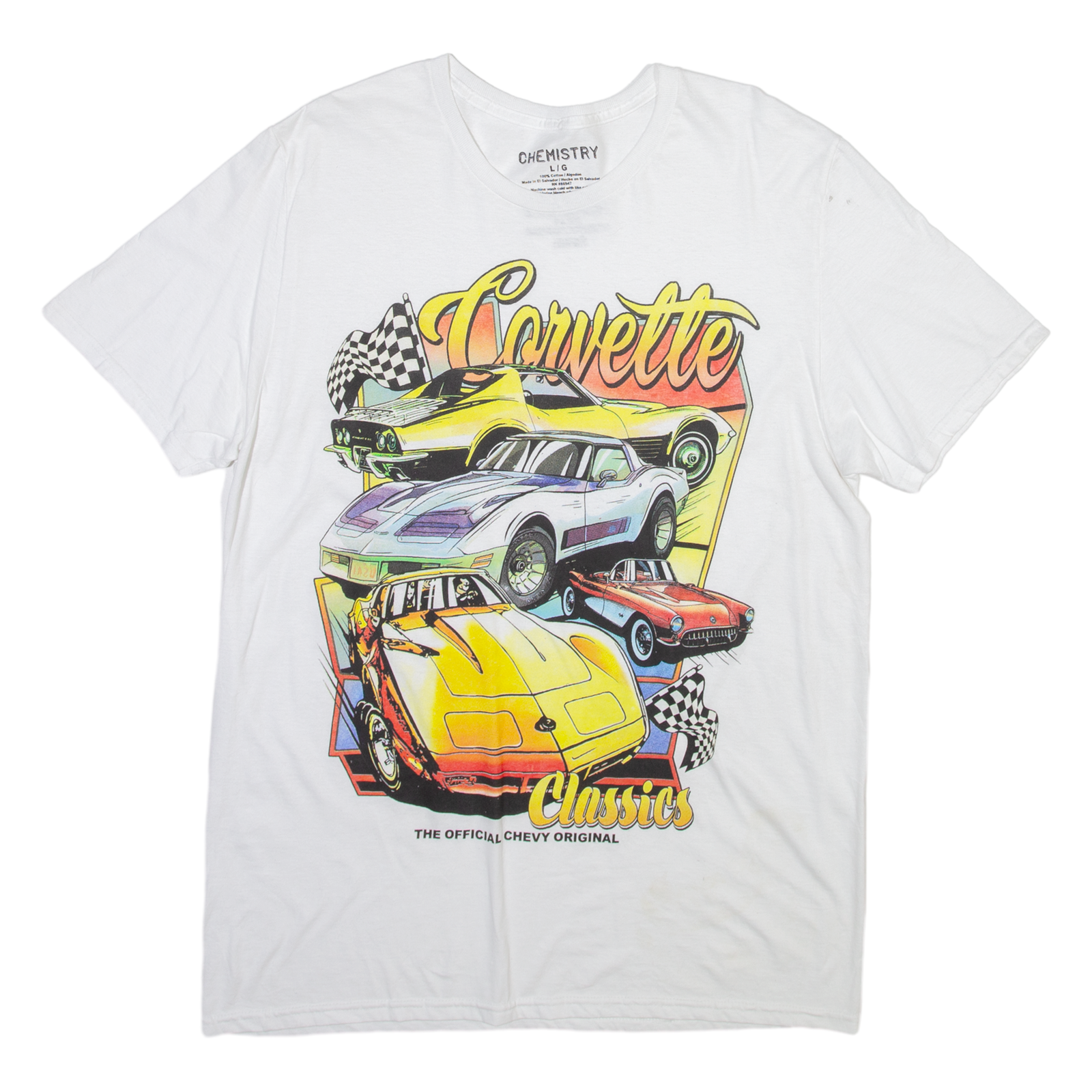 Buy CHEMISTRY Racing Mens T-Shirt White L Refurbished - $18.19 CHEMISTRY Racing Mens T-Shirt White L Refurbished - N/A refurbished available on Cerqular